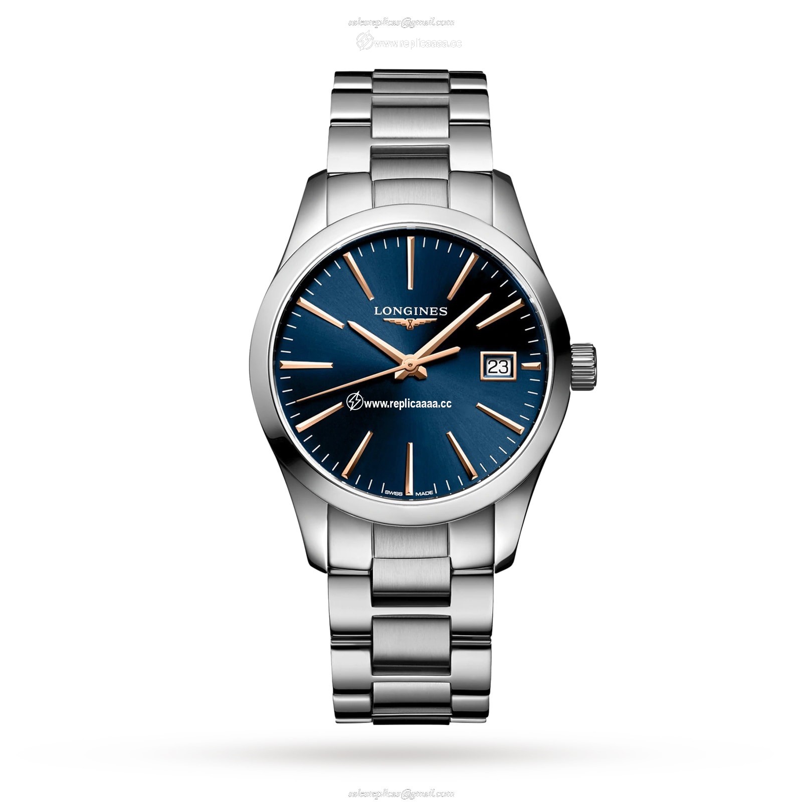 Longines Conquest Classic 34mm Ladies details Blue L23864926