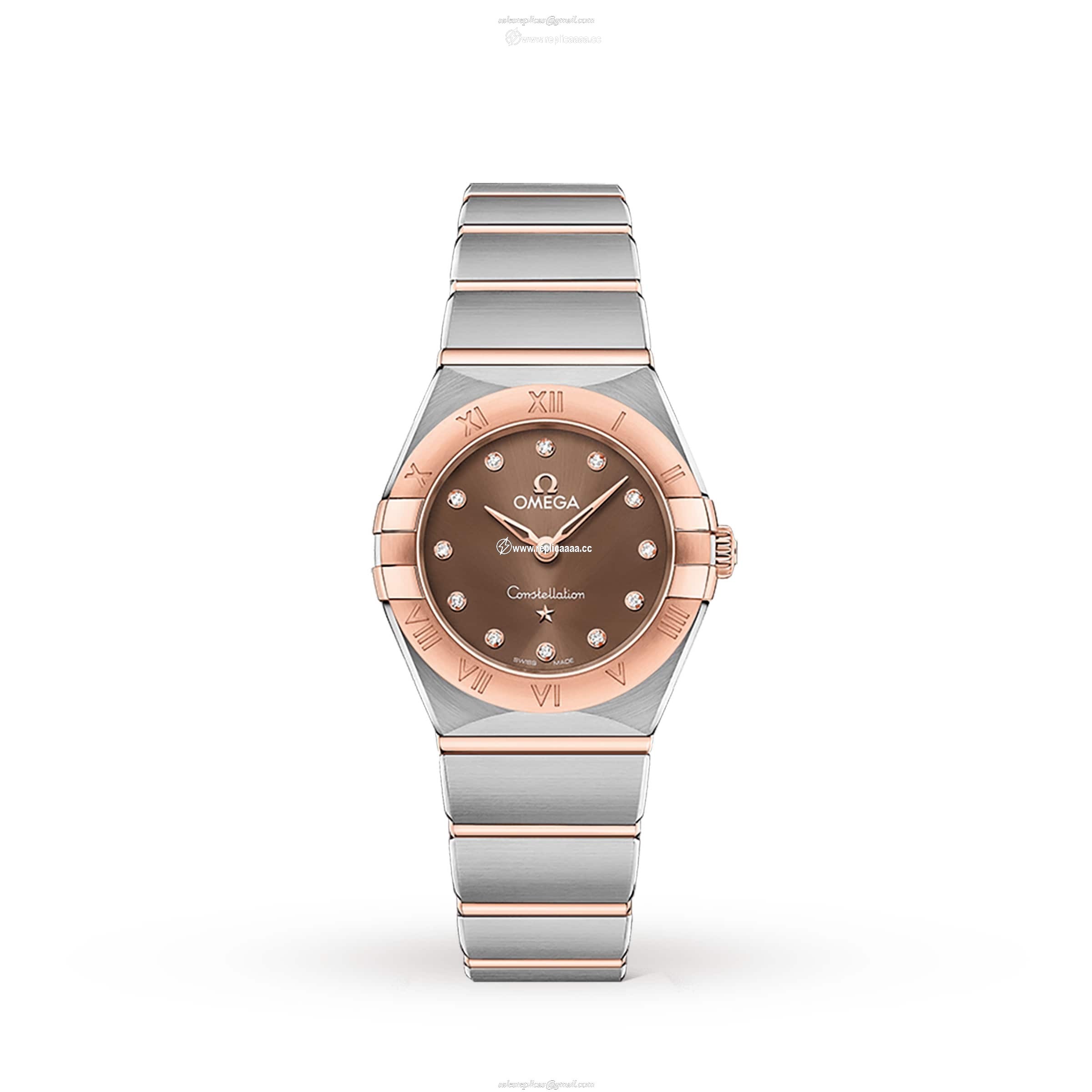 Omega Constellation Manhattan 25mm Ladies details O13120256063001 1 Omega Constellation Manhattan 25mm Ladies details O13120256063001