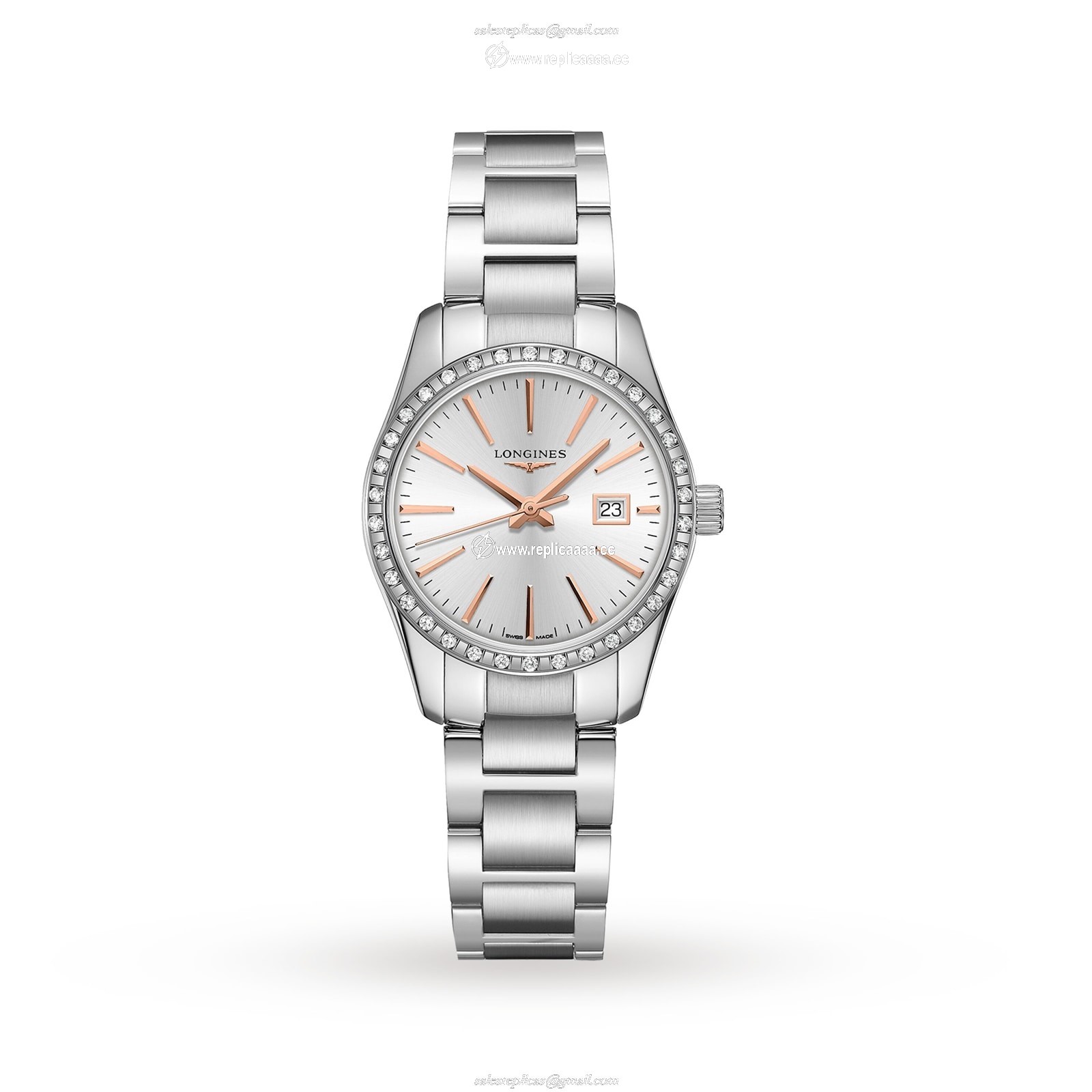 Longines Conquest Classic 24mm Ladies details L22860726 1 Longines Conquest Classic 24mm Ladies details L22860726