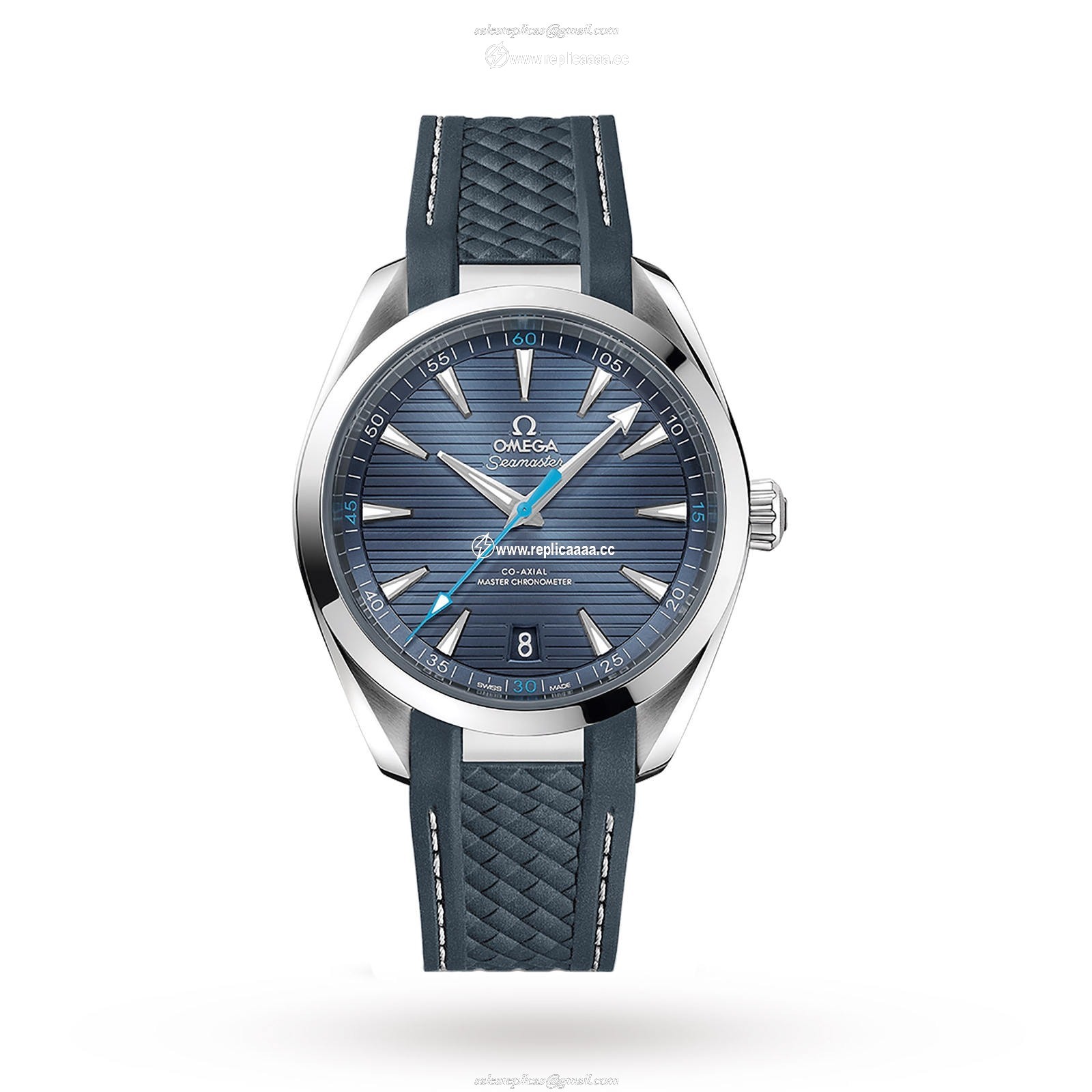 Omega Seamaster Aqua Terra 150M Mens Blue Dial 41mm Automatic Co-Axial details O22012412103002