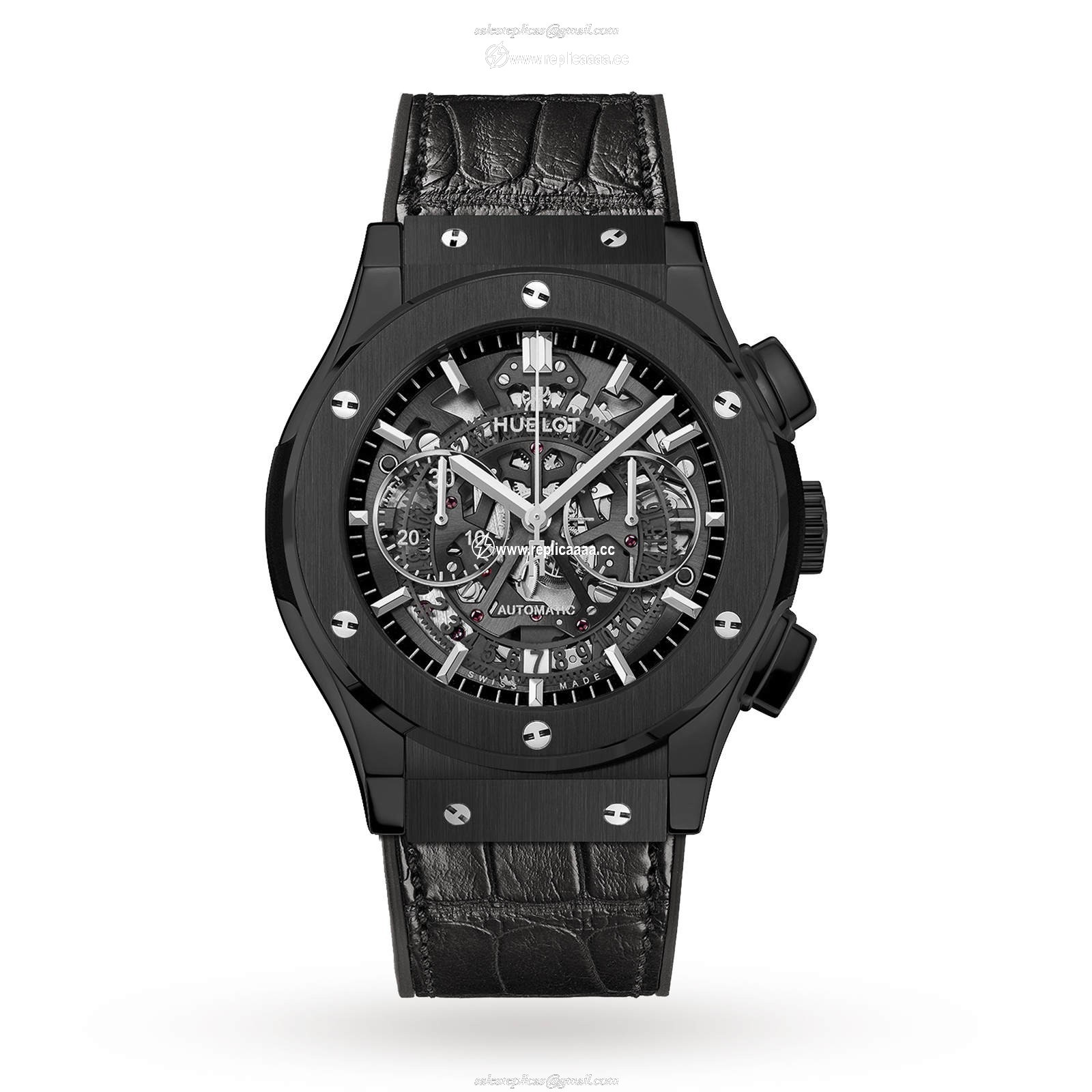Hublot Classic Fusion Aerofusion Black Magic Chronograph 45mm 525.CM.0170.LR 1 Hublot Classic Fusion Aerofusion Black Magic Chronograph 45mm 525.CM.0170.LR