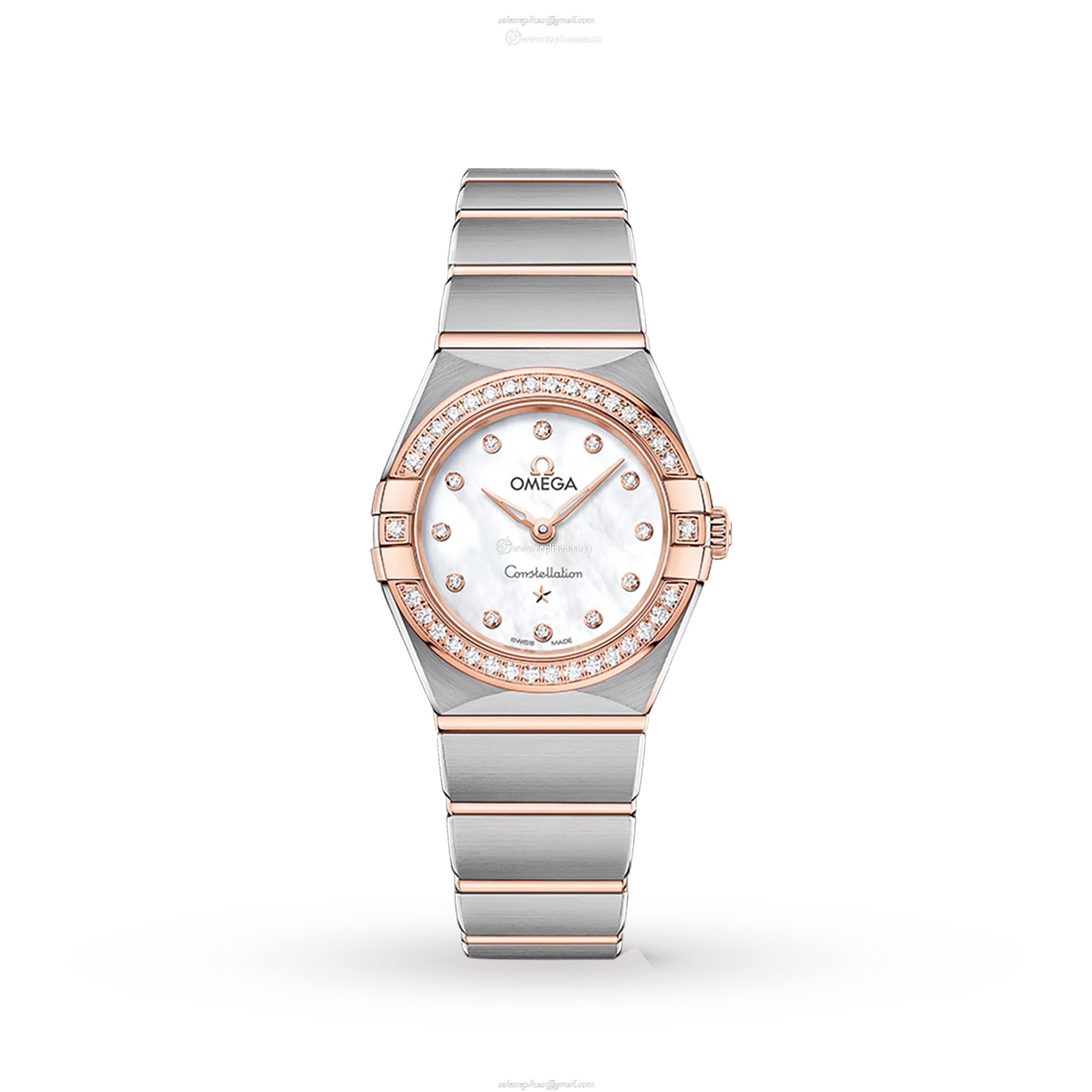 Omega Constellation Manhattan 25mm Ladies details O13125256055001