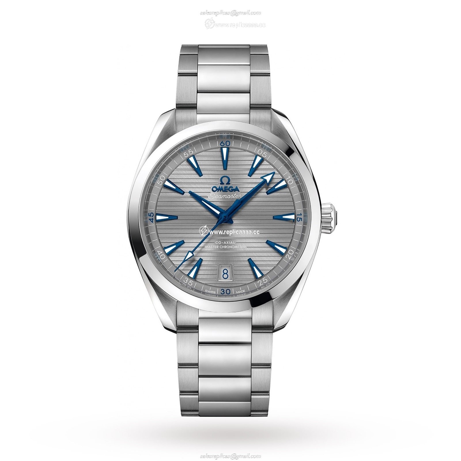 Omega Seamaster Aqua Terra 150M Mens Grey Dial 41mm Automatic Co-Axial details O22010412106001