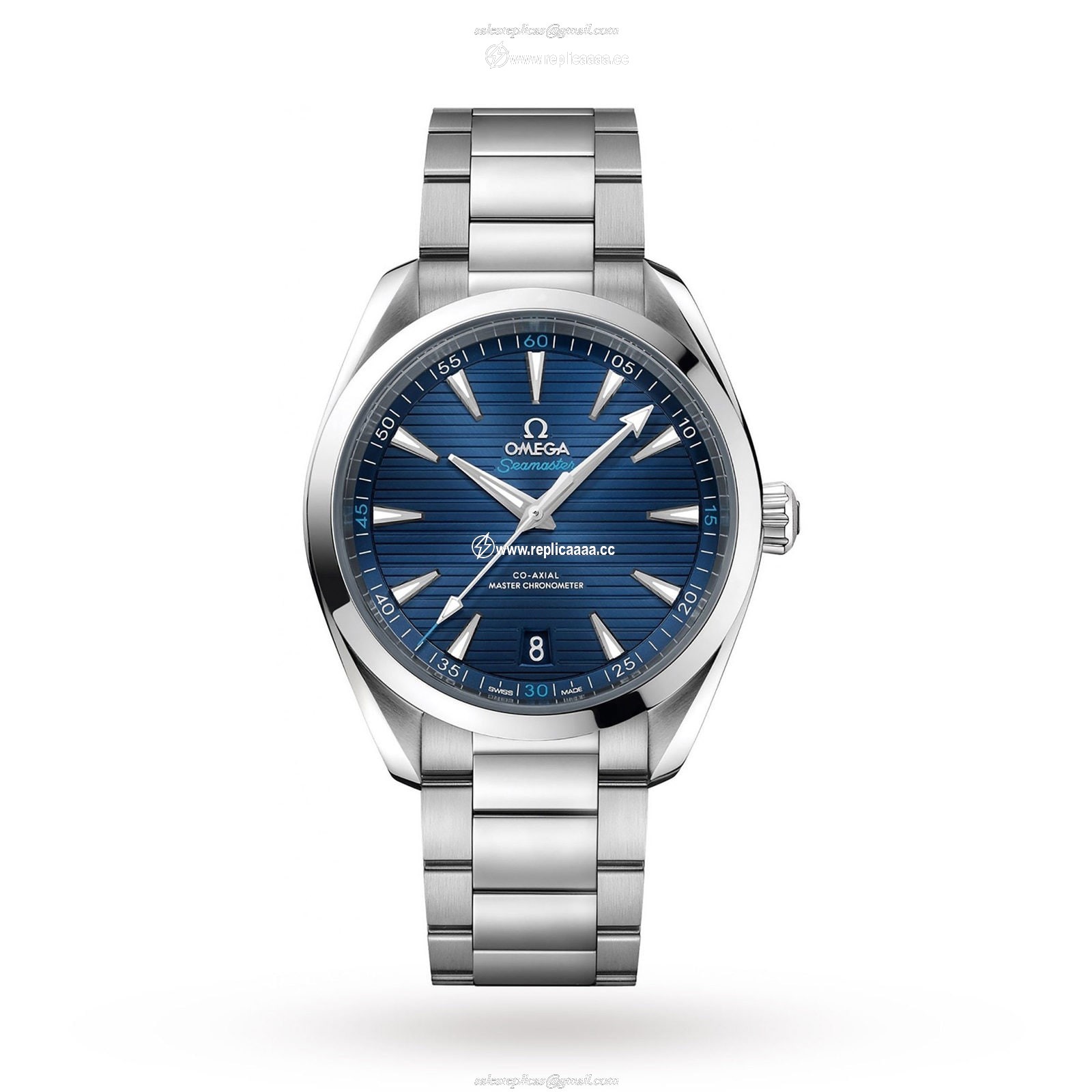 Omega Seamaster Aqua Terra 150M Mens Blue Dial 41mm Automatic Co-Axial details O22010412103001 1 Omega Seamaster Aqua Terra 150M Mens Blue Dial 41mm Automatic Co-Axial details O22010412103001