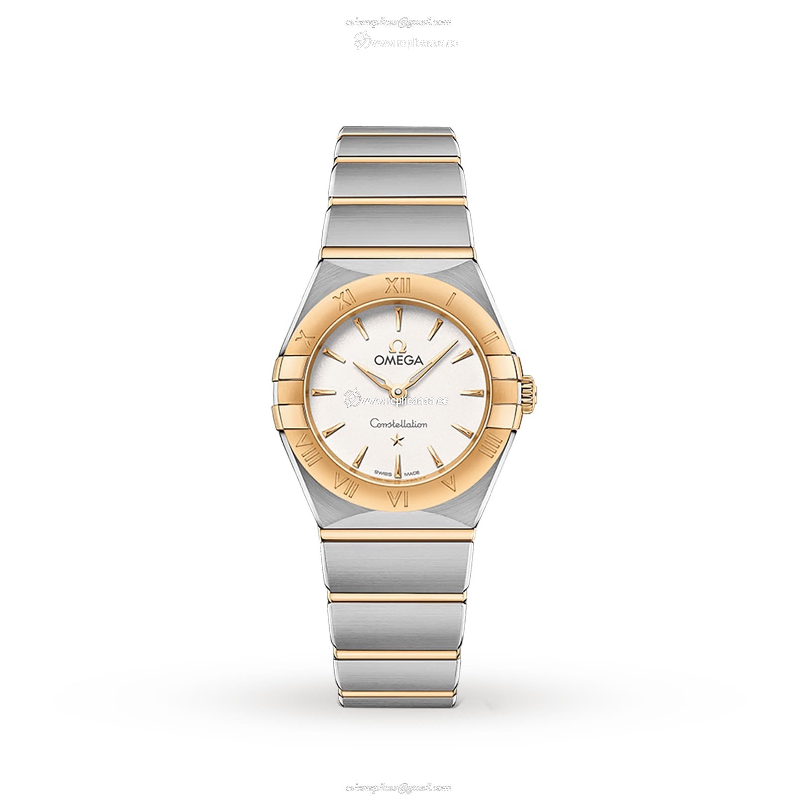 Omega Constellation Manhattan 25mm Ladies details O13120256002002 1 Omega Constellation Manhattan 25mm Ladies details O13120256002002