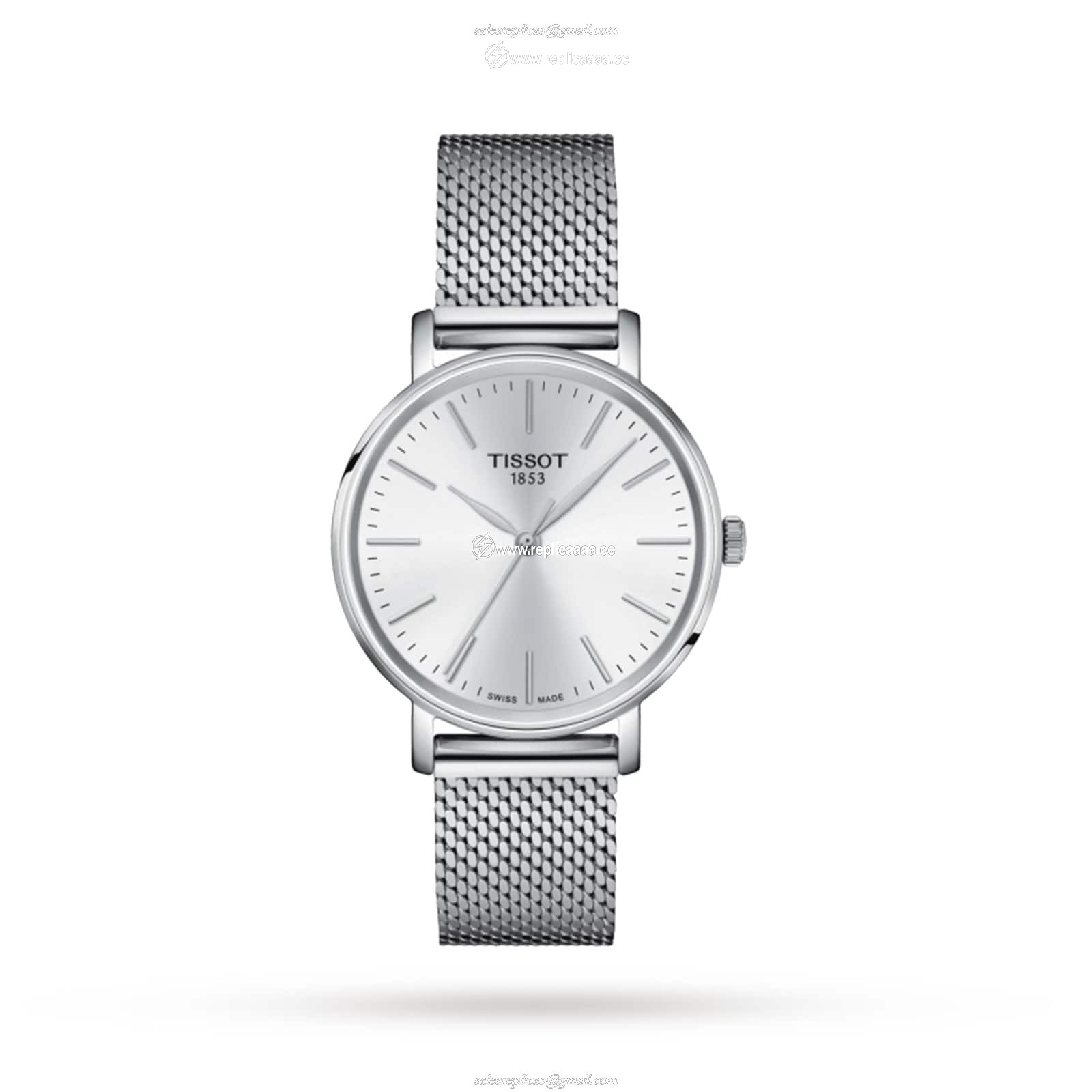 Tissot Everytime Silver 34mm Ladies details T1432101101100 1 Tissot Everytime Silver 34mm Ladies details T1432101101100