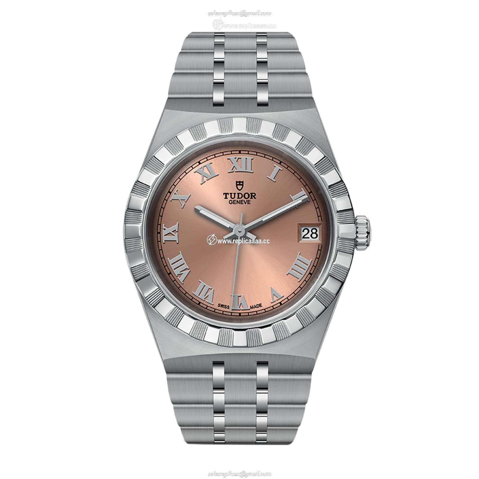 Tudor Royal 34mm Steel Case Salmon Dial M28400-0009