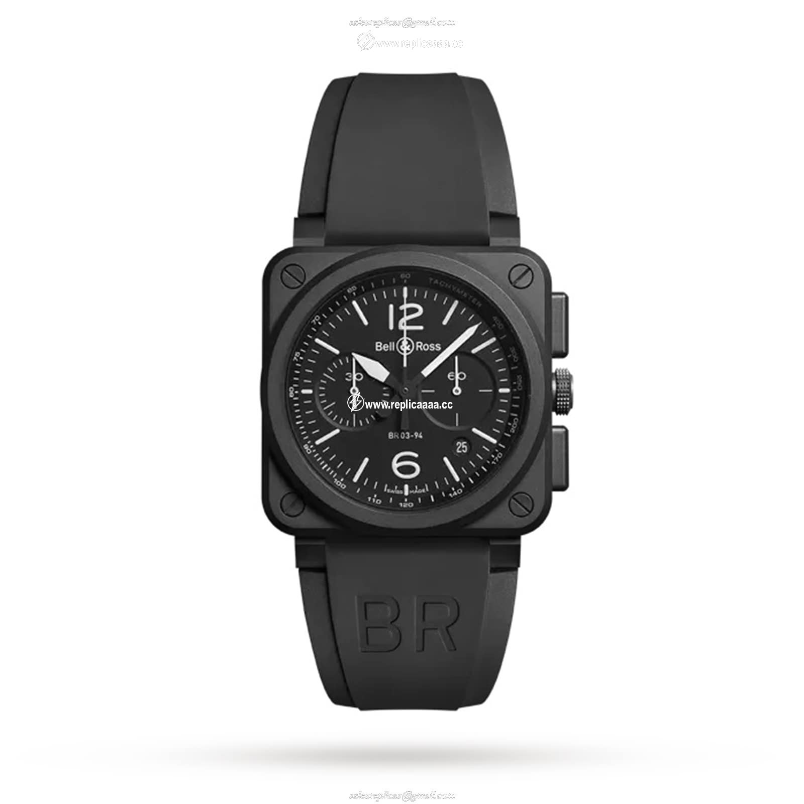 Bell & Ross BR 03-94 Black Matte 42mm Mens details BR0394-BL-CE 1 Bell & Ross BR 03-94 Black Matte 42mm Mens details BR0394-BL-CE