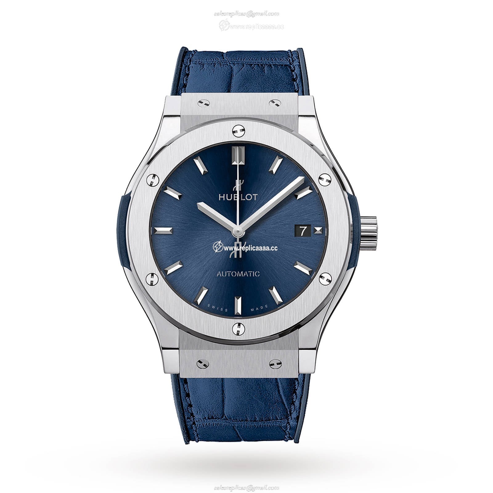 Hublot Classic Fusion Blue Titanium 45mm 511.NX.7170.LR 1 Hublot Classic Fusion Blue Titanium 45mm 511.NX.7170.LR