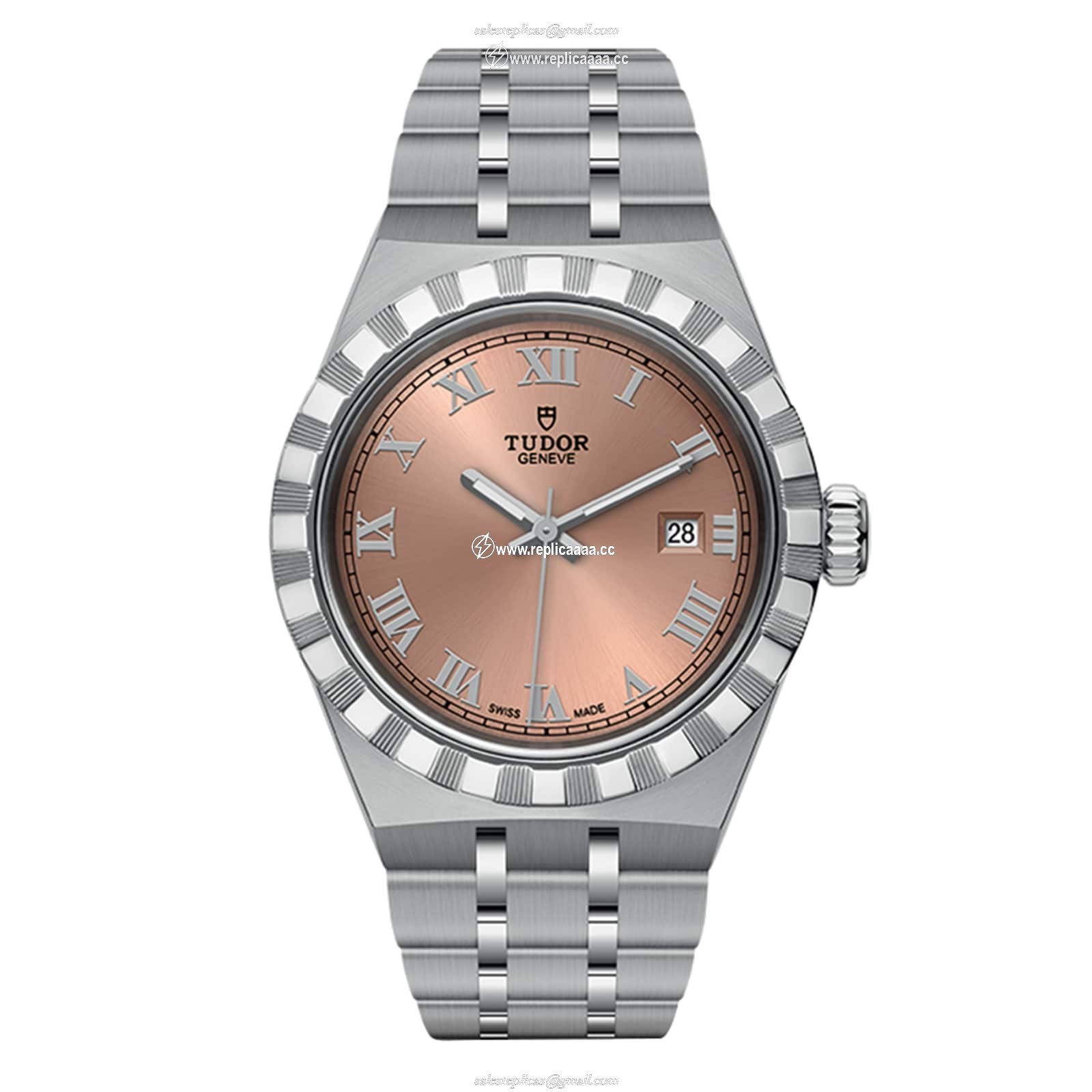 Tudor Royal 28mm Steel Case Salmon Dial M28300-0008