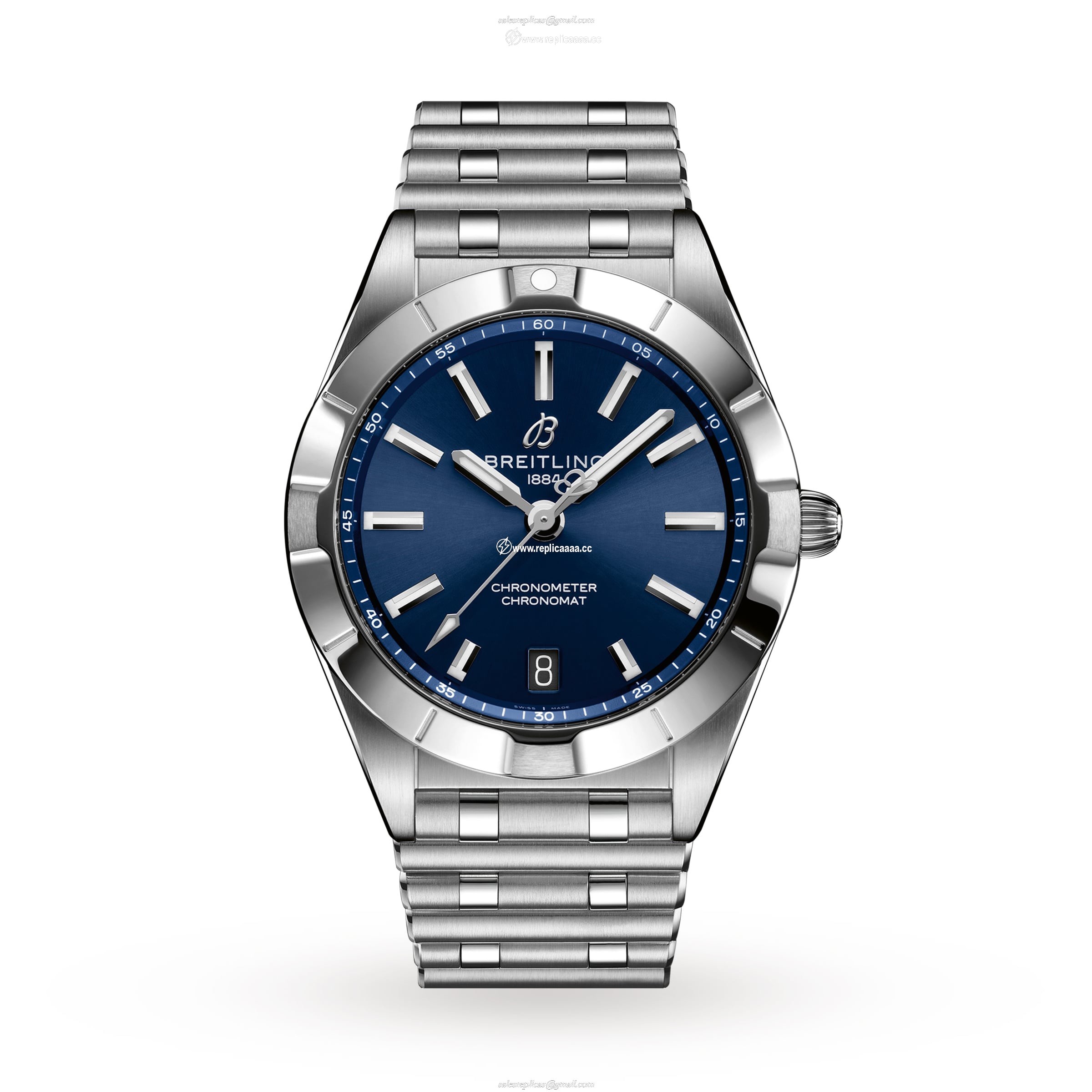 Breitling Chronomat 32 Stainless Steel - Blue details A77310101C1A1