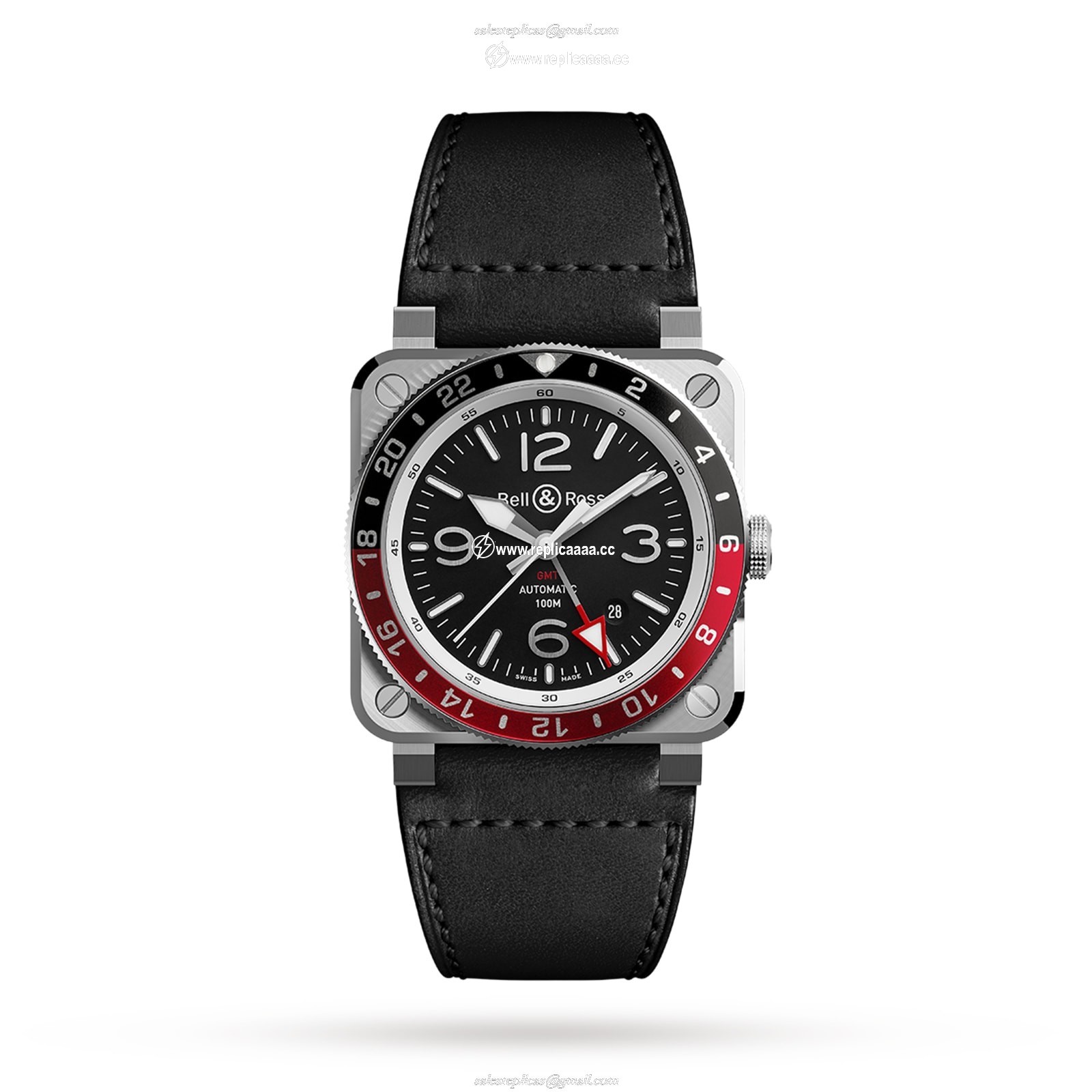 Bell & Ross BR 03-93 GMT 42mm BR0393-BL-ST/SCA