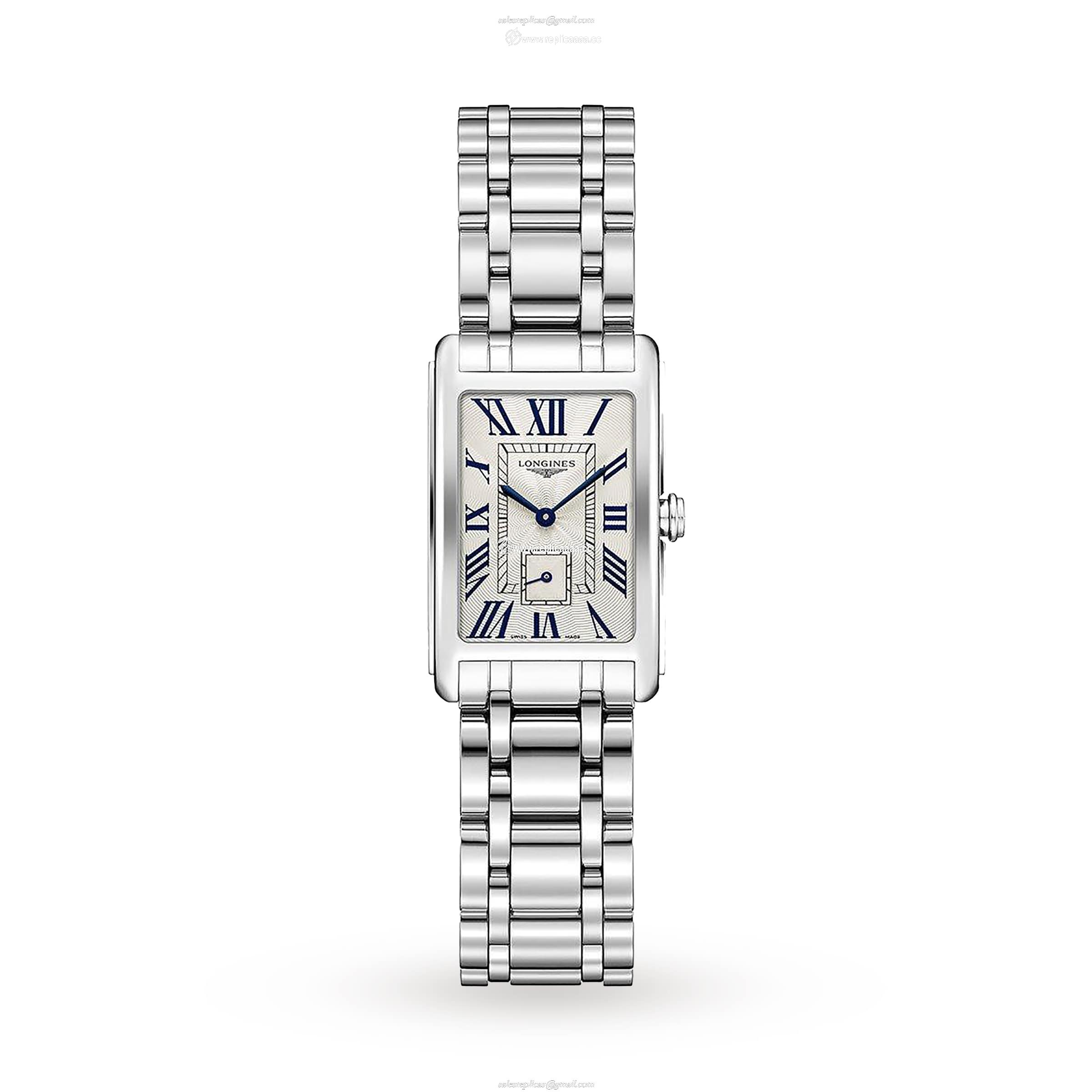 Longines DolceVita 21mm Stainless Steel Ladies details L52554716