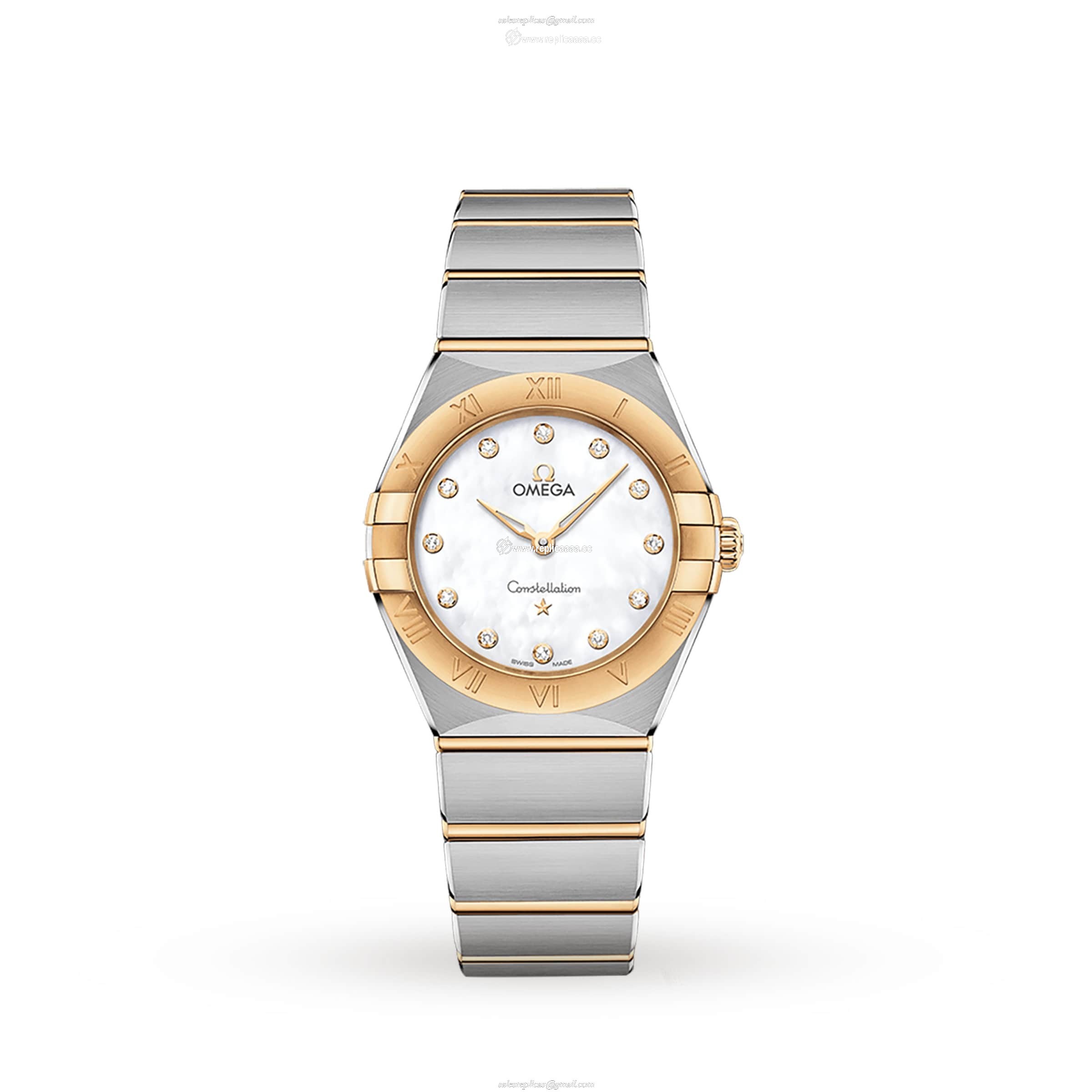 Omega Constellation Manhattan 28mm Ladies details O13120286055002