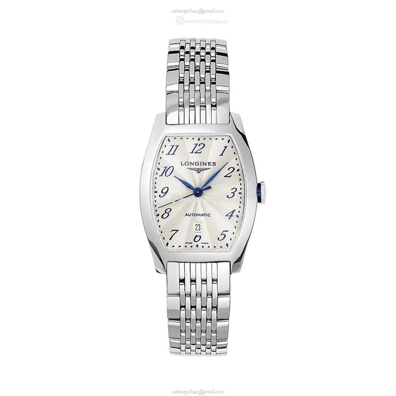 Longines Evidenza 26mm X 30.6mm Ladies details Silver L21424736 1 Longines Evidenza 26mm X 30.6mm Ladies details Silver L21424736