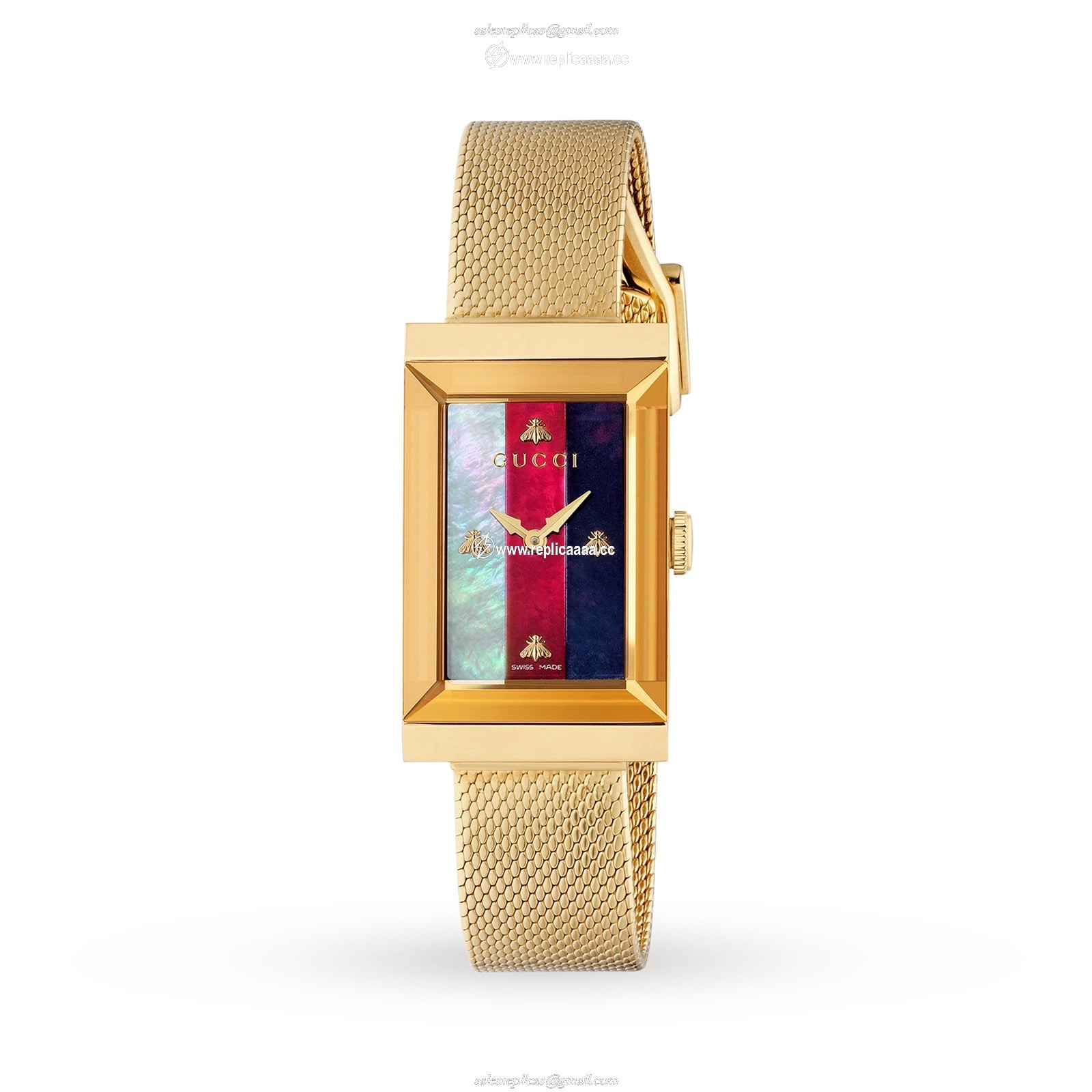 Gucci G-Frame details 21x34mm YA147410
