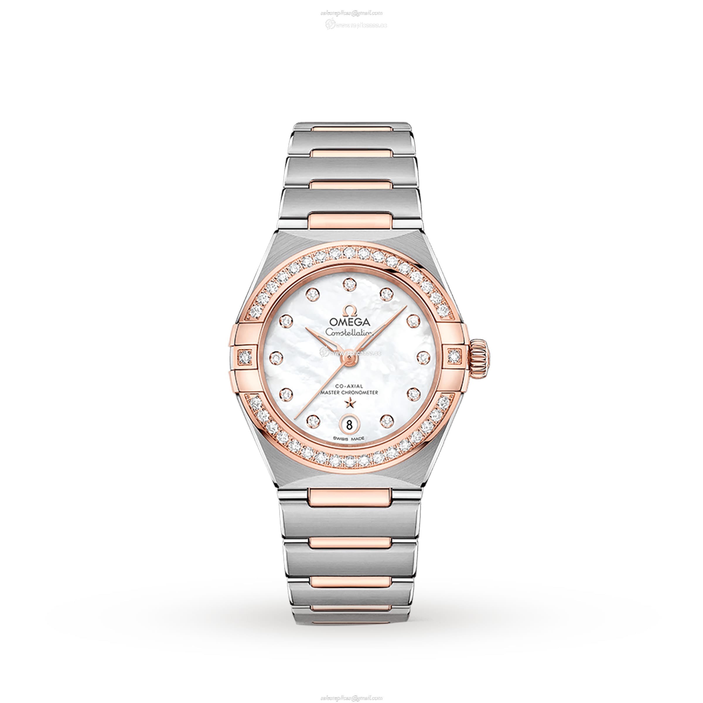 Omega Constellation Manhattan Co-Axial 29mm Ladies details O13125292055001 1 Omega Constellation Manhattan Co-Axial 29mm Ladies details O13125292055001