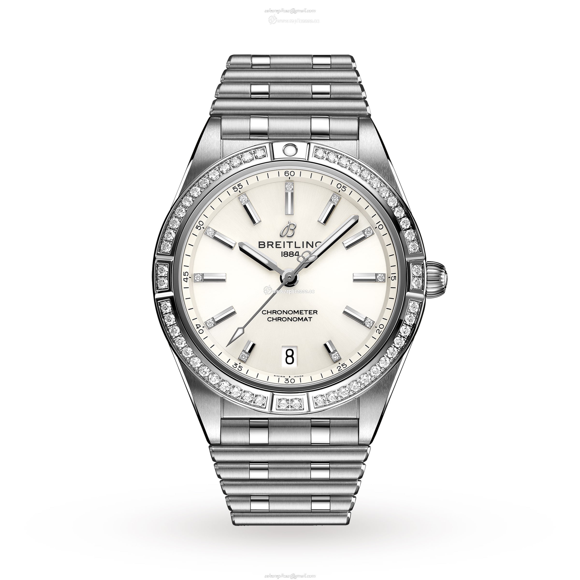 Breitling Chronomat Automatic 36 Stainless Steel (gem-set) details A10380591A1A1