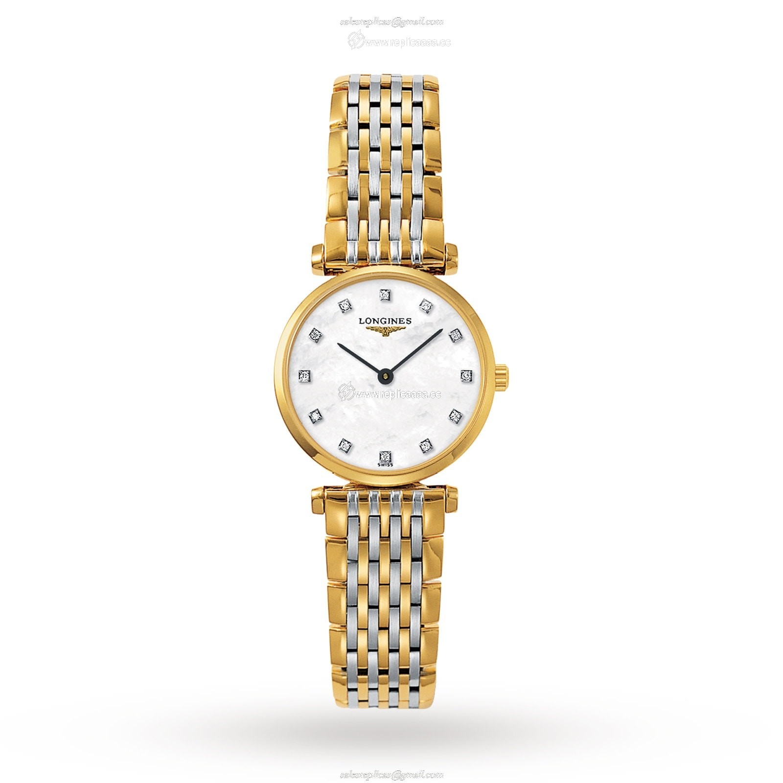 Longines La Grande Classique 24mm Diamond Dot Quartz Ladies details L42092877 1 Longines La Grande Classique 24mm Diamond Dot Quartz Ladies details L42092877