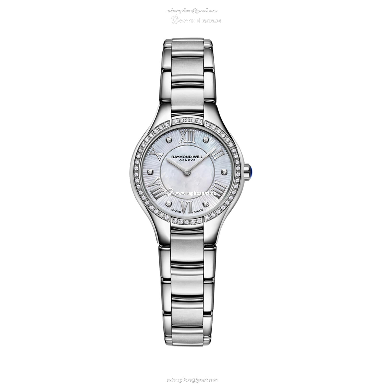 Raymond Weil Noemia Ladies Quartz 24mm 5124-S2S-00966 1 Raymond Weil Noemia Ladies Quartz 24mm 5124-S2S-00966