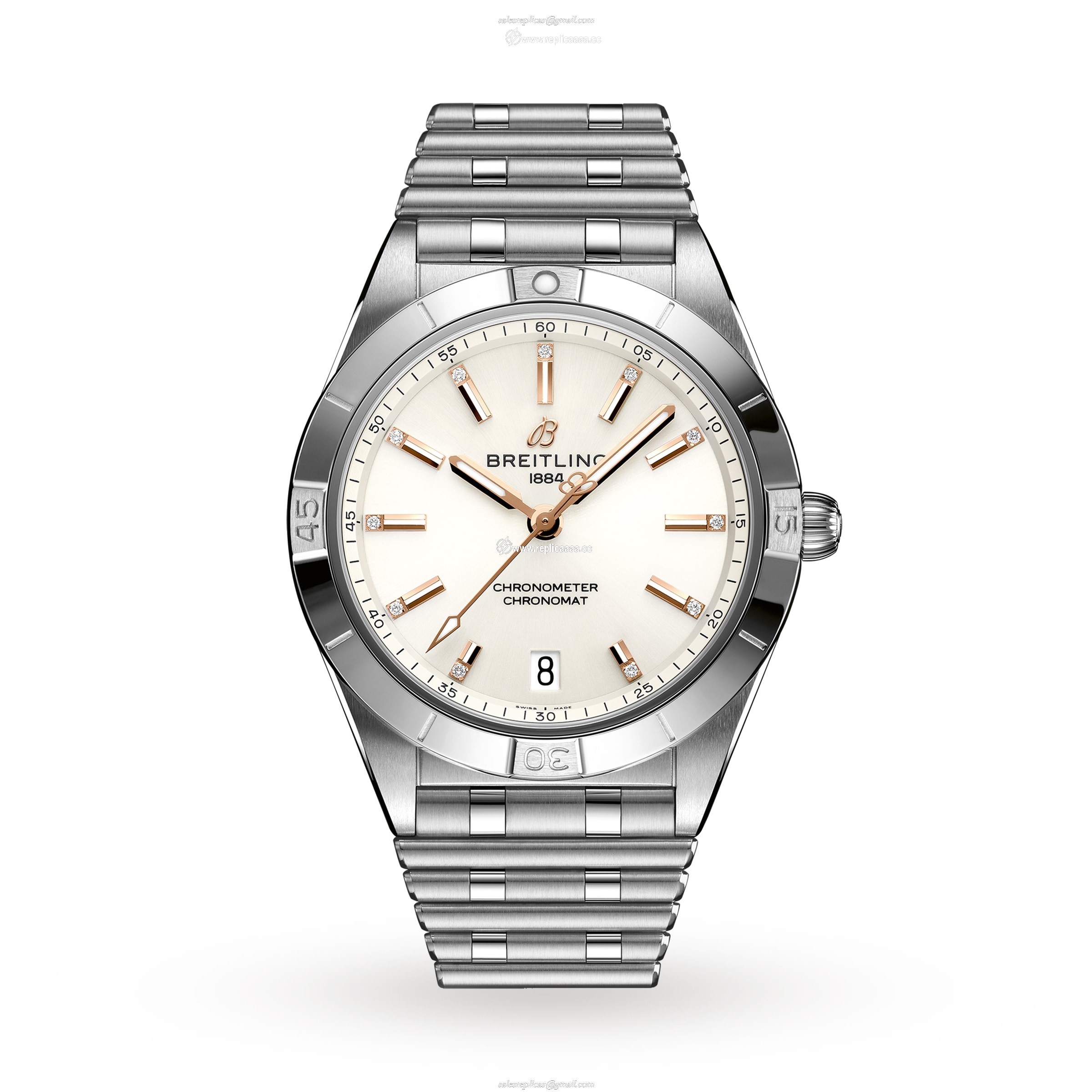 Breitling Chronomat Automatic 36 Stainless Steel details A10380101A2A1 1 Breitling Chronomat Automatic 36 Stainless Steel details A10380101A2A1