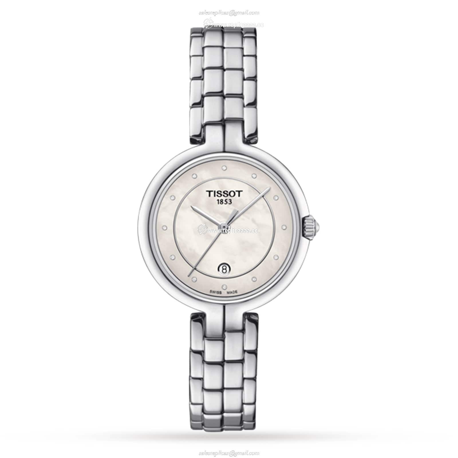 Tissot Flamingo 30mm Ladies details T0942101111601 1 Tissot Flamingo 30mm Ladies details T0942101111601