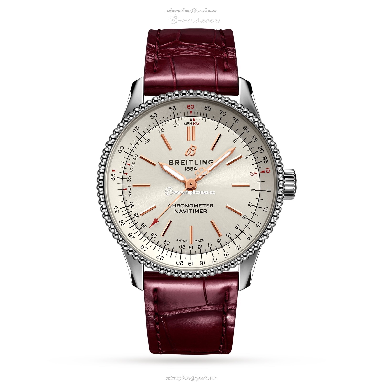 Breitling Navitimer Automatic 35 Stainless Steel details A17395F41G1P1 1 Breitling Navitimer Automatic 35 Stainless Steel details A17395F41G1P1