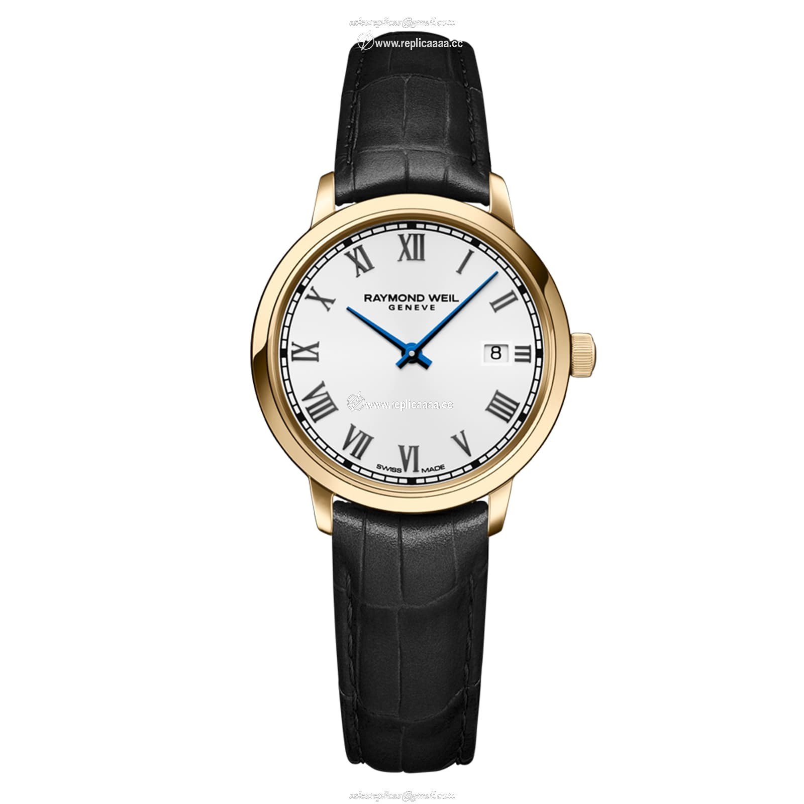 Raymond Weil Toccata Gold PVD Quartz 29mm Ladies details White 5985-PC-00359 1 Raymond Weil Toccata Gold PVD Quartz 29mm Ladies details White 5985-PC-00359