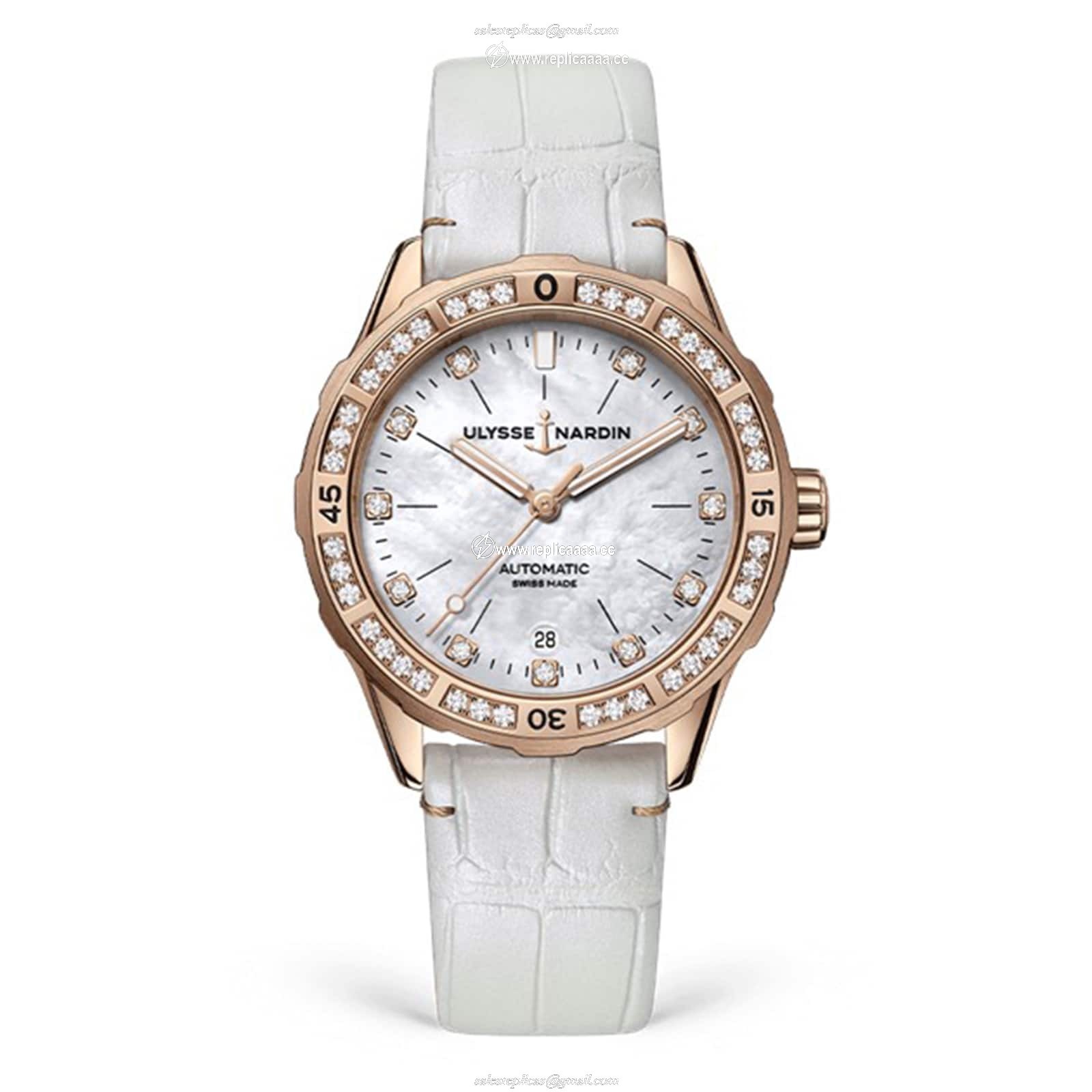 Ulysse Nardin Diver 39mm 18ct Rose Gold Case 8162-182B/10