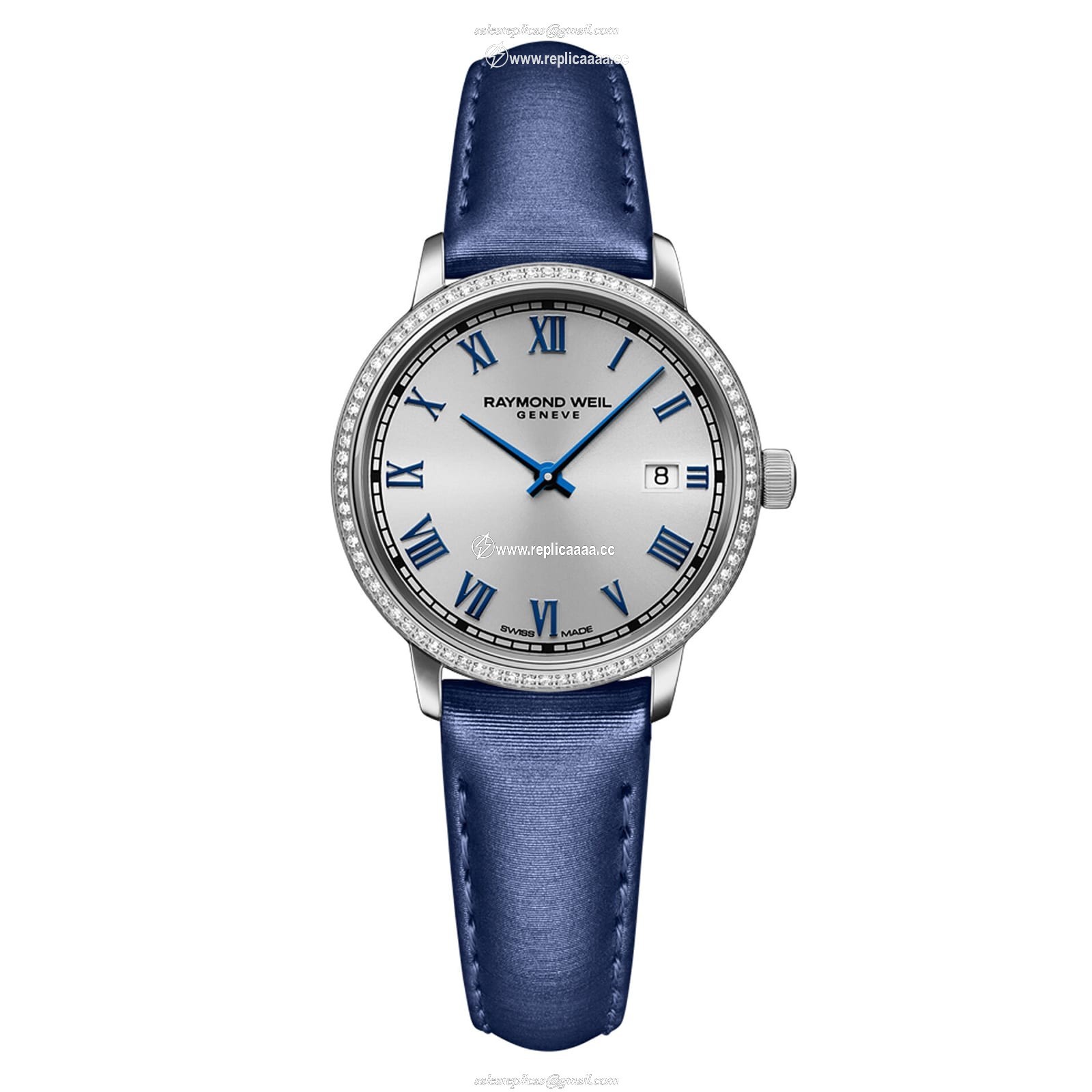 Raymond Weil Toccata Quartz 29mm Ladies details Silver 5985-SCS-00653 1 Raymond Weil Toccata Quartz 29mm Ladies details Silver 5985-SCS-00653