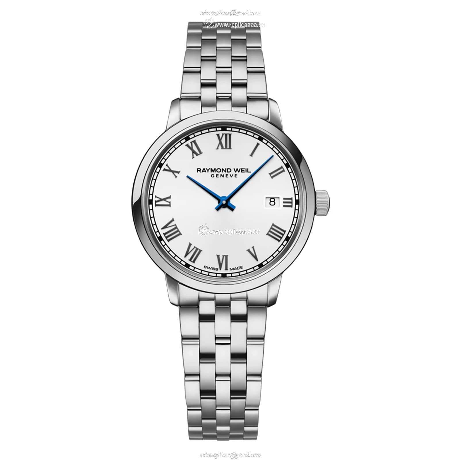 Raymond Weil Toccata 29mm Ladies details White 5985-ST-00359