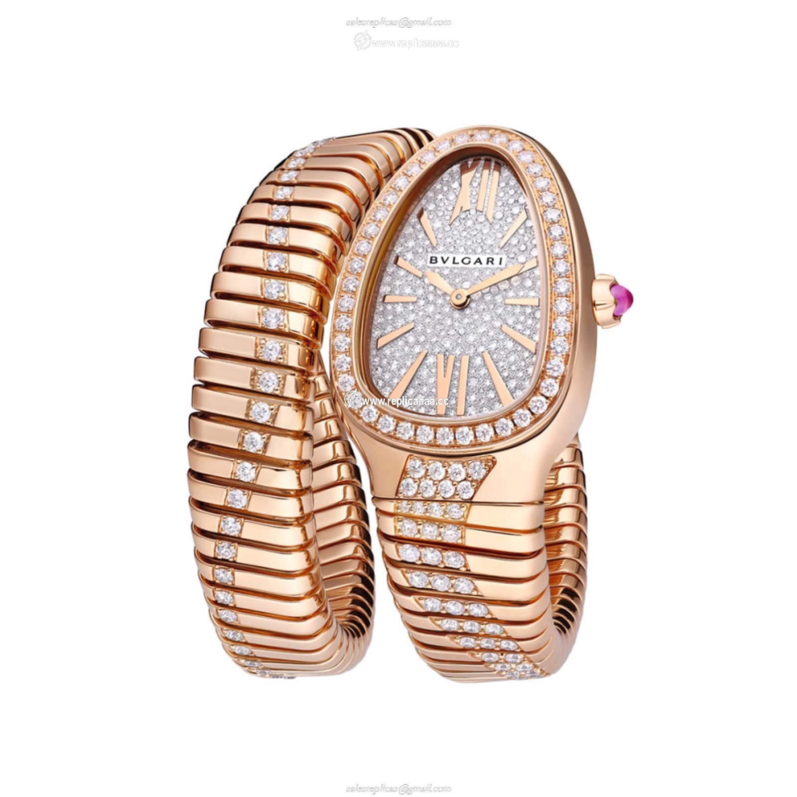 Bvlgari Serpenti Tubogas 35mm Ladies details Diamond 103791 1 Bvlgari Serpenti Tubogas 35mm Ladies details Diamond 103791