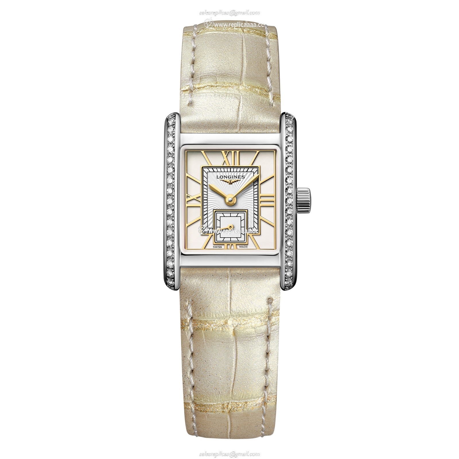 Longines Mini Dolce Vita 21.5mm X 29mm Ladies details Ivory L52000792