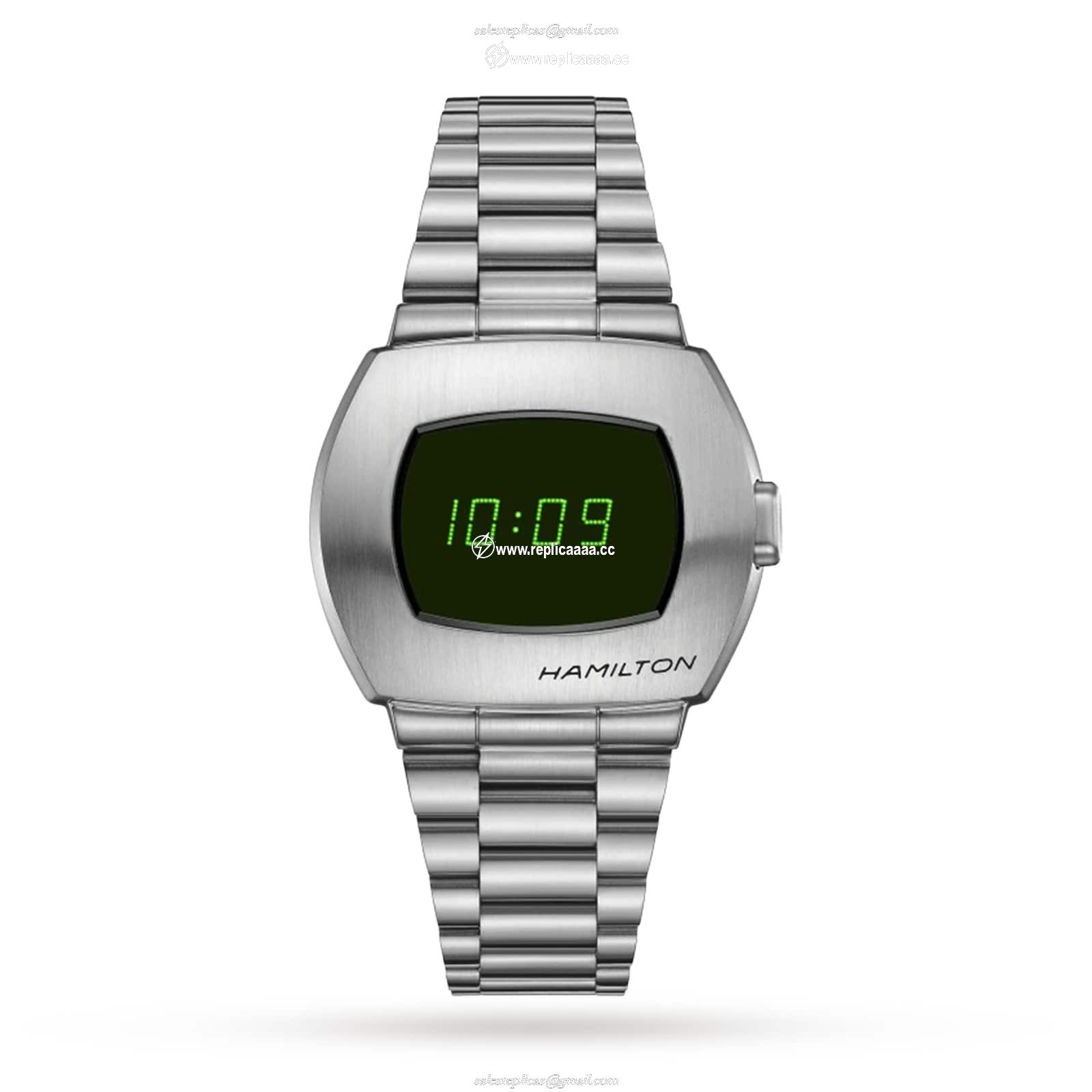 Hamilton American Classic PSR Digital 40.8mm Unisex details H52414131 1 Hamilton American Classic PSR Digital 40.8mm Unisex details H52414131