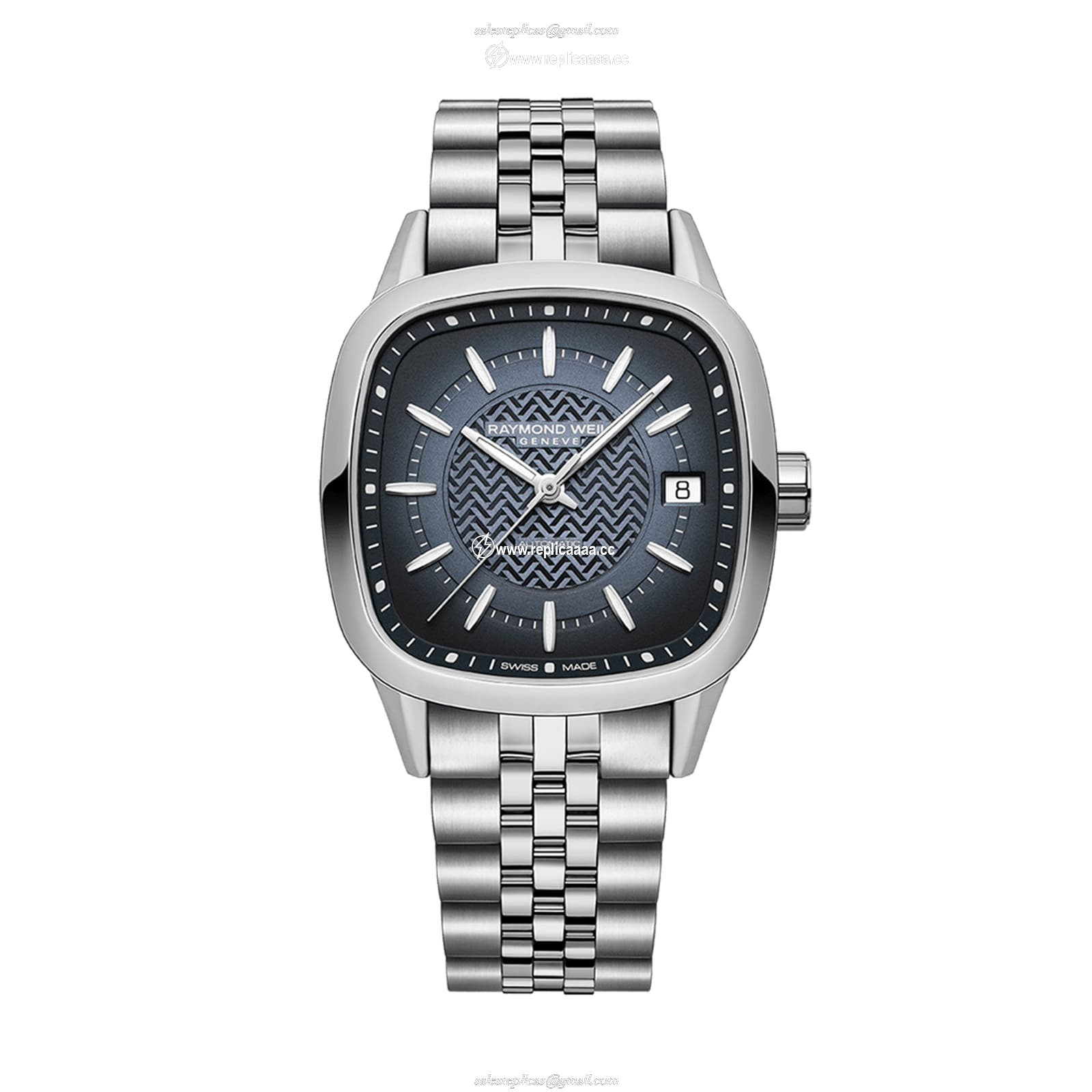 Raymond Weil Freelancer Automatic 34.5mm x 34.5mm Ladies details Blue 2490-ST-50051 1 Raymond Weil Freelancer Automatic 34.5mm x 34.5mm Ladies details Blue 2490-ST-50051