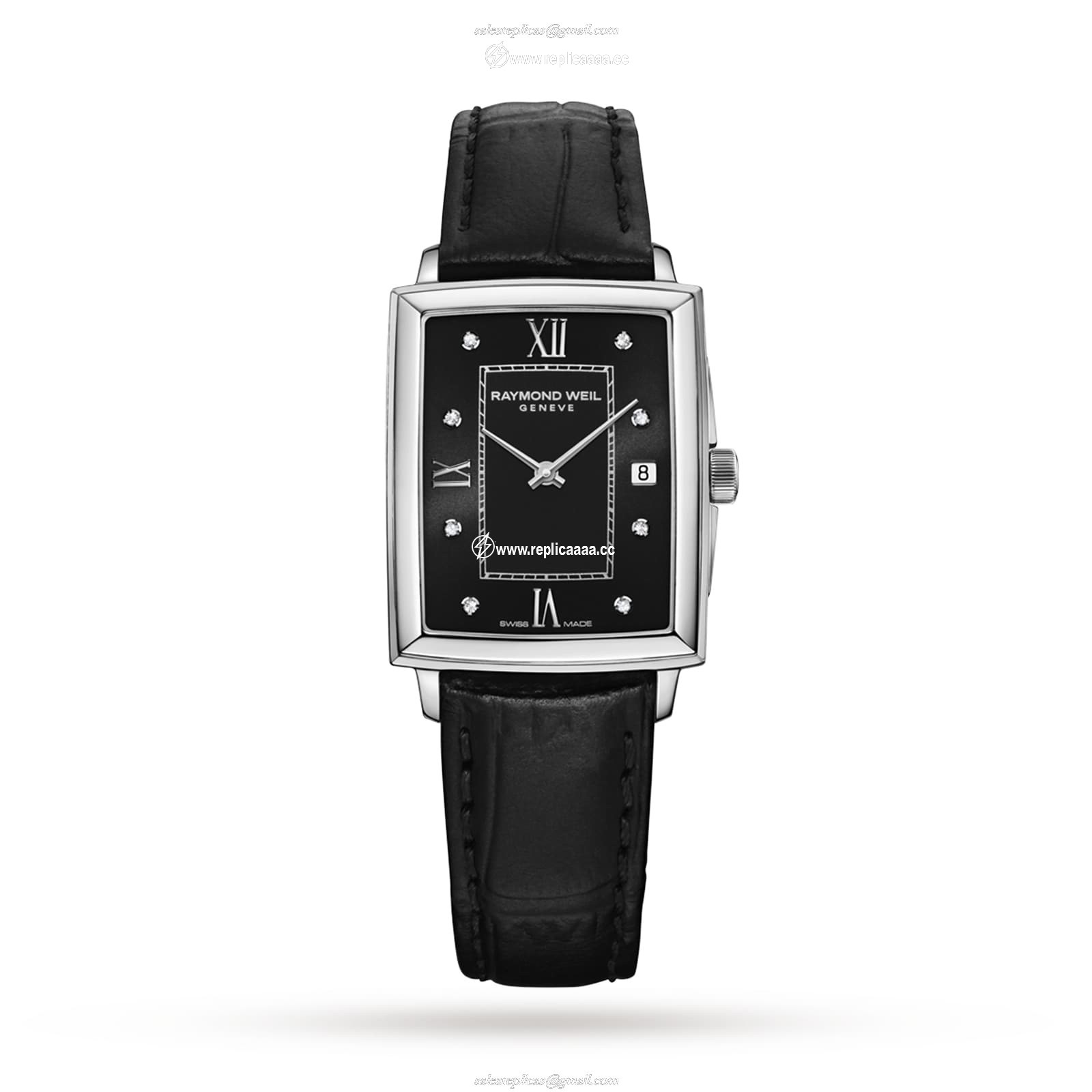 Raymond Weil Toccata Black Dial - Ladies Rectangular Quartz details 22.6mm 5925-STC-00295 1 Raymond Weil Toccata Black Dial - Ladies Rectangular Quartz details 22.6mm 5925-STC-00295