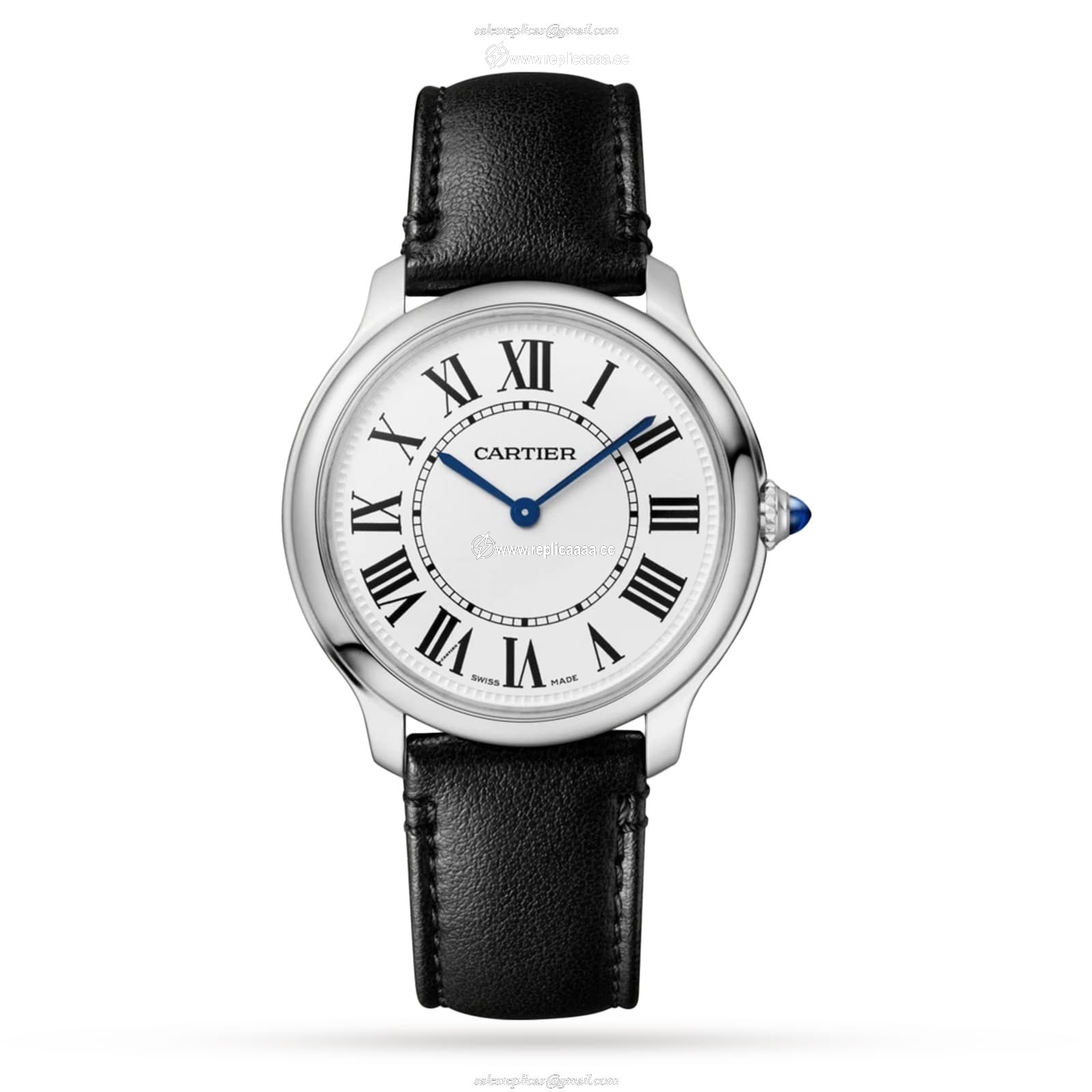 Cartier Ronde Must De Cartier details 36mm High Autonomy Quartz Movement (approx. 8 Years) Steel WSRN0031
