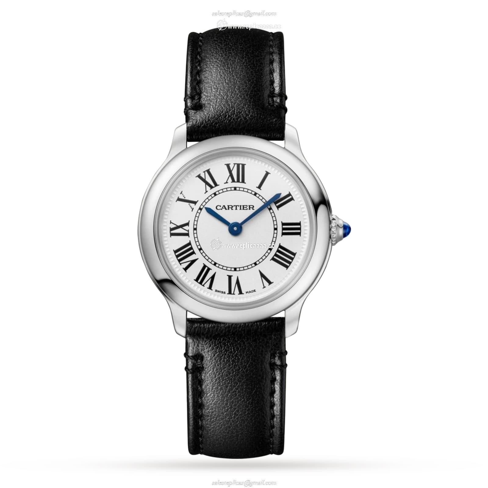 Cartier Ronde Must De Cartier details 29mm High Autonomy Quartz Movement (approx. 8 Years) Steel WSRN0030