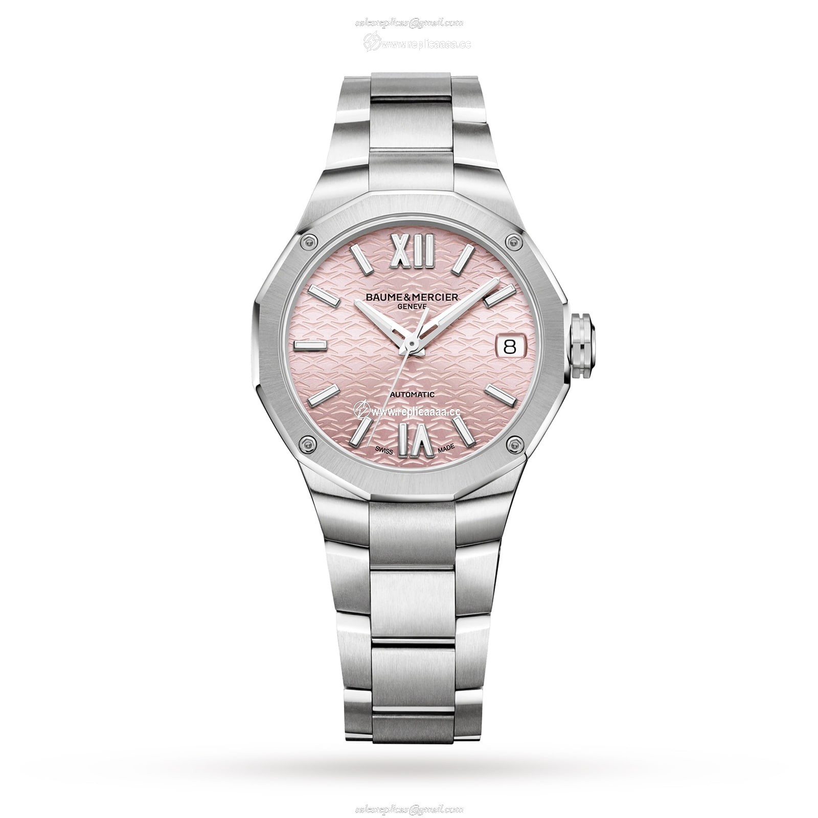 Baume & Mercier Riviera Automatic Ladies details Date Display 33mm BM0A10675