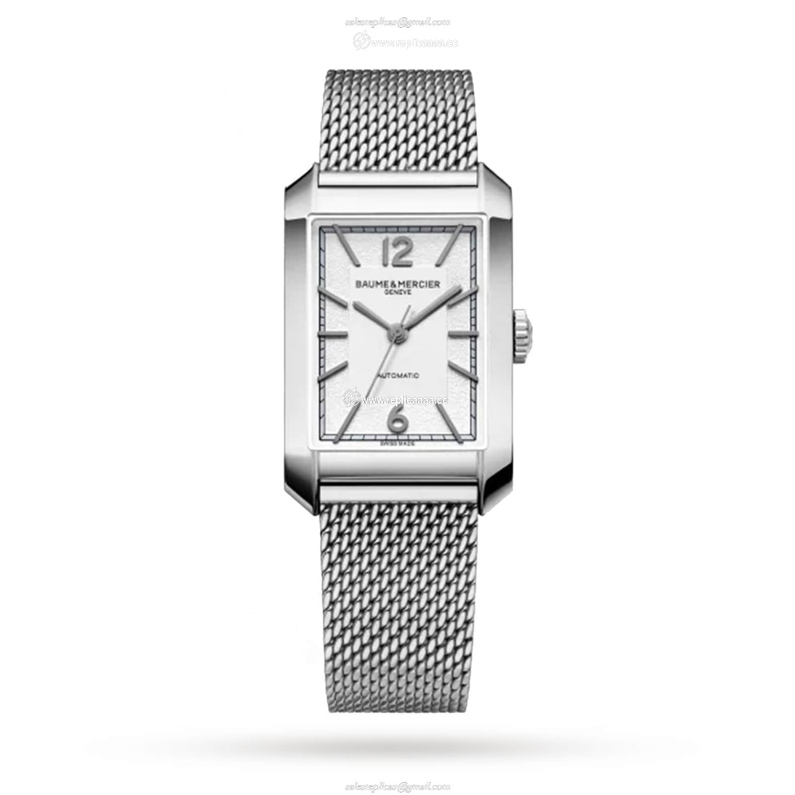 Baume & Mercier Hampton 35mm Ladies details White BM0A10672 1 Baume & Mercier Hampton 35mm Ladies details White BM0A10672