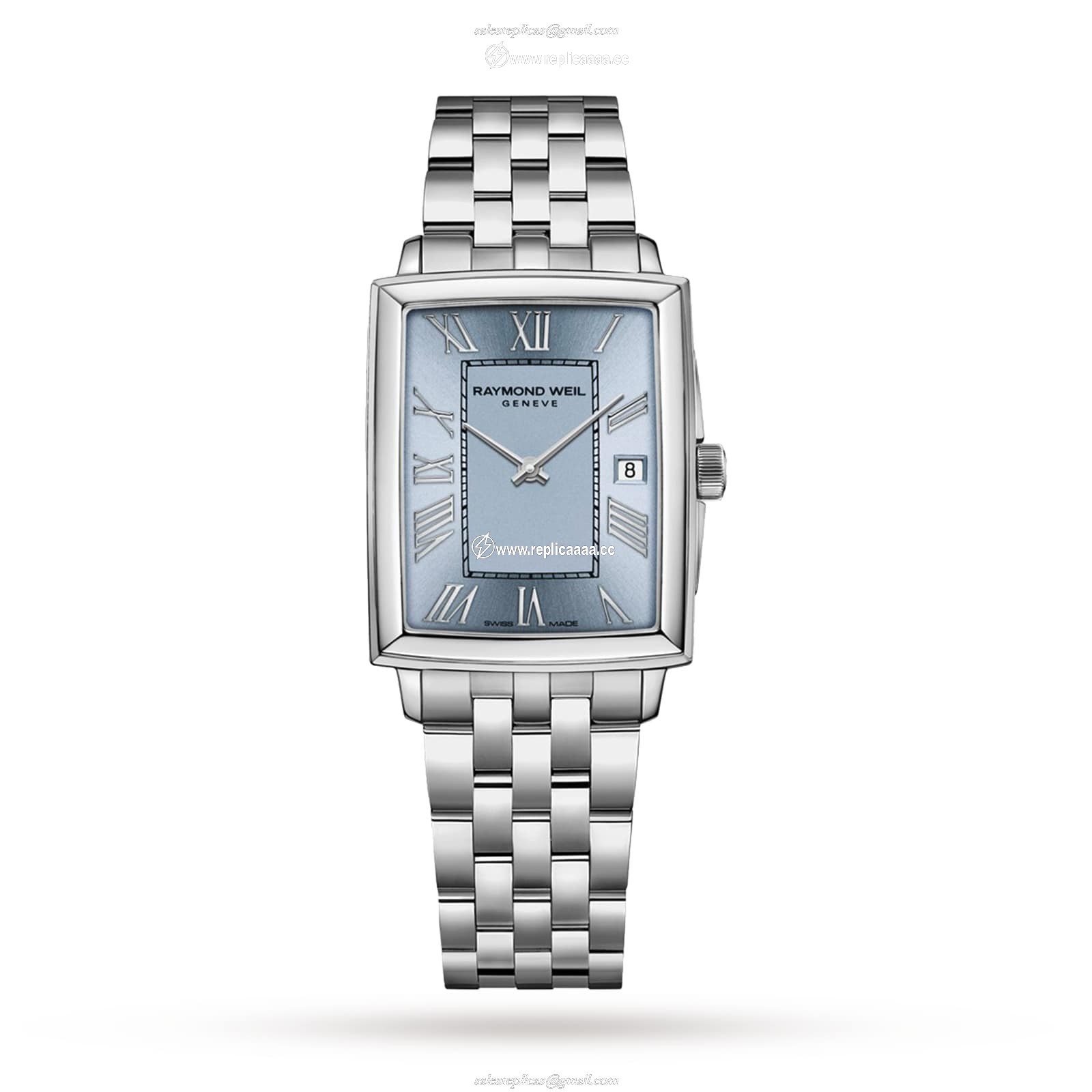 Raymond Weil Toccata 28.1mm x 22.6mm Ladies details Sky Blue 5925-ST-00550 1 Raymond Weil Toccata 28.1mm x 22.6mm Ladies details Sky Blue 5925-ST-00550