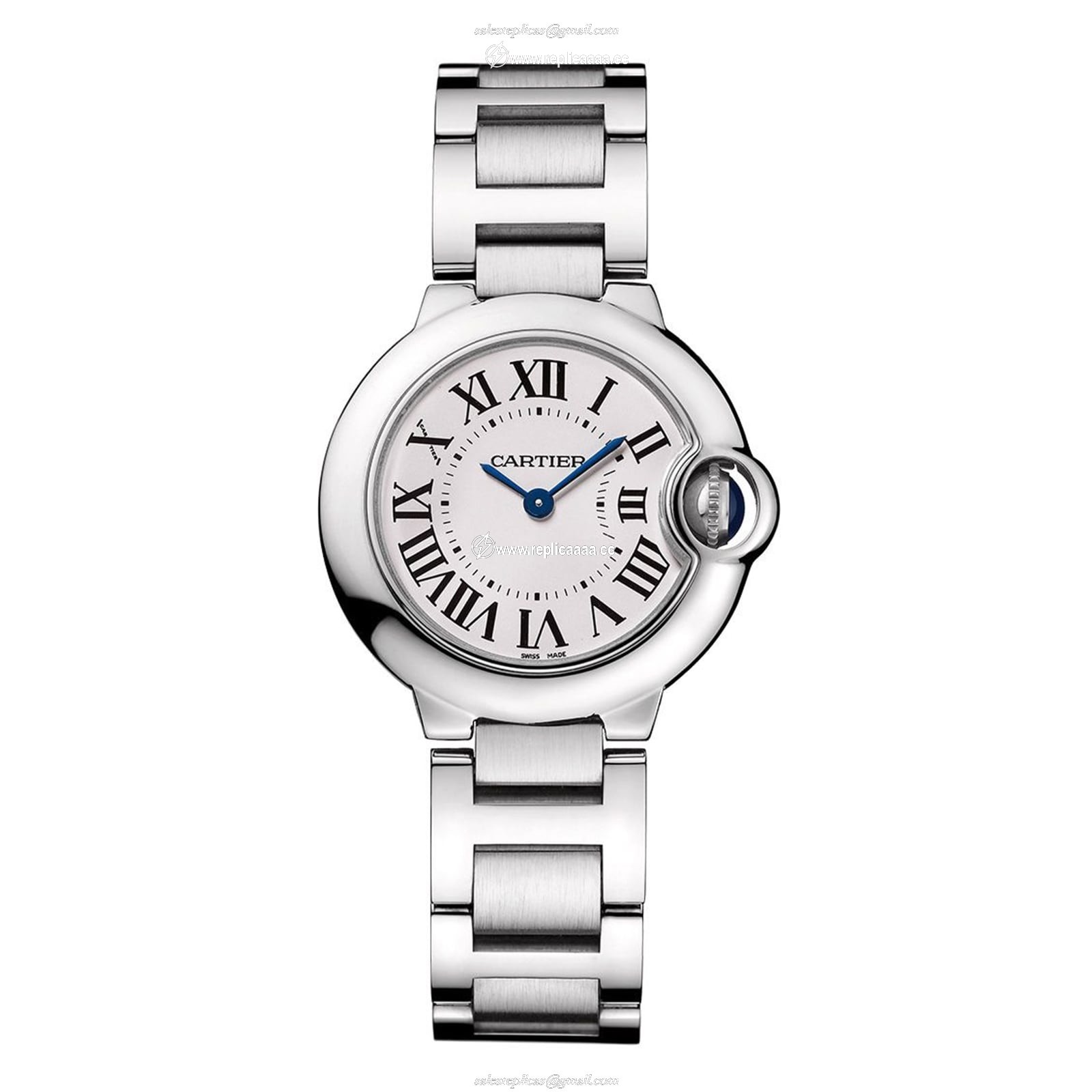 Cartier Ballon Bleu de Cartier details 28mm quartz movement steel case WSBB0067