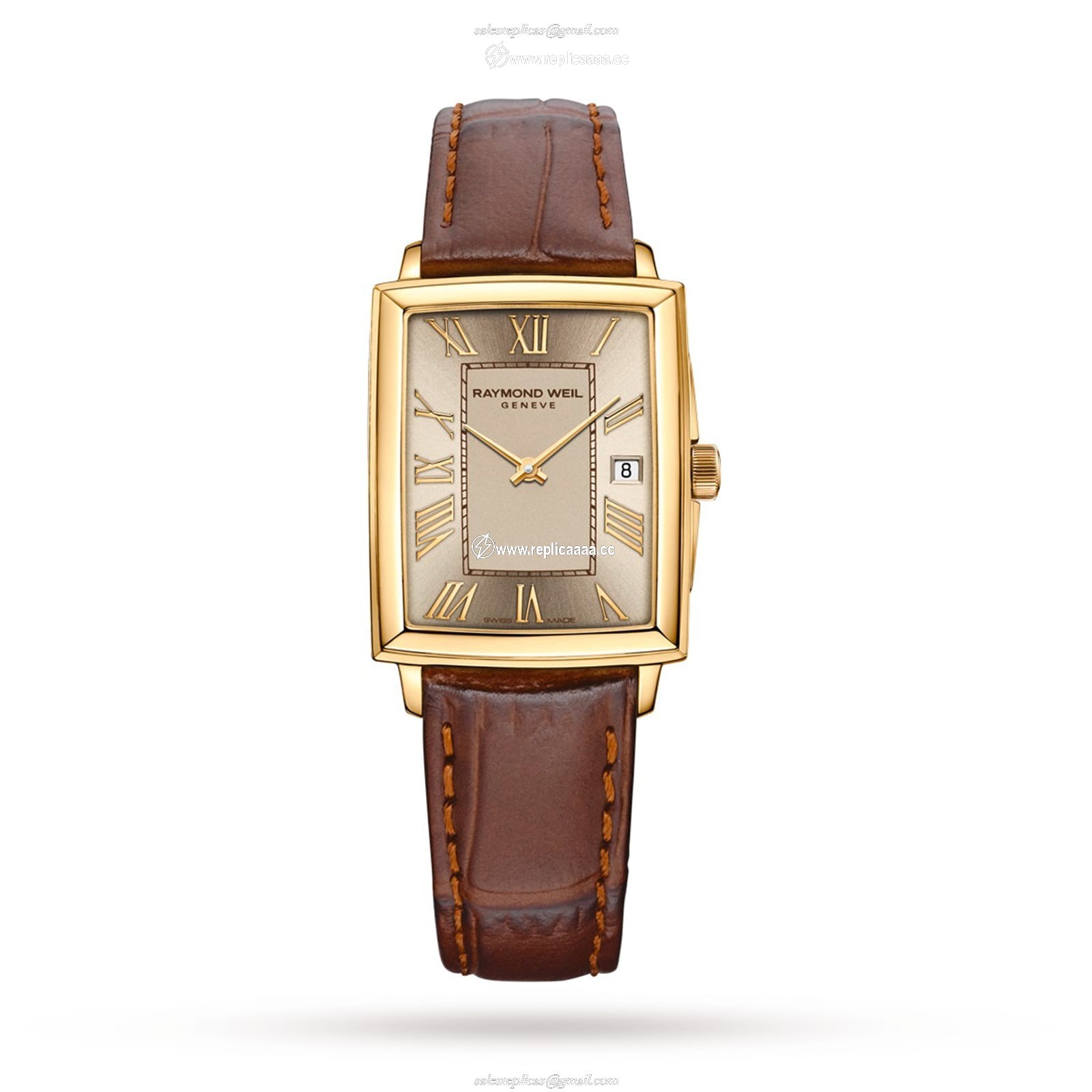 Raymond Weil Toccata 28.1mm x 22.6mm Quartz Ladies details Champagne 5925-PC-00100 1 Raymond Weil Toccata 28.1mm x 22.6mm Quartz Ladies details Champagne 5925-PC-00100