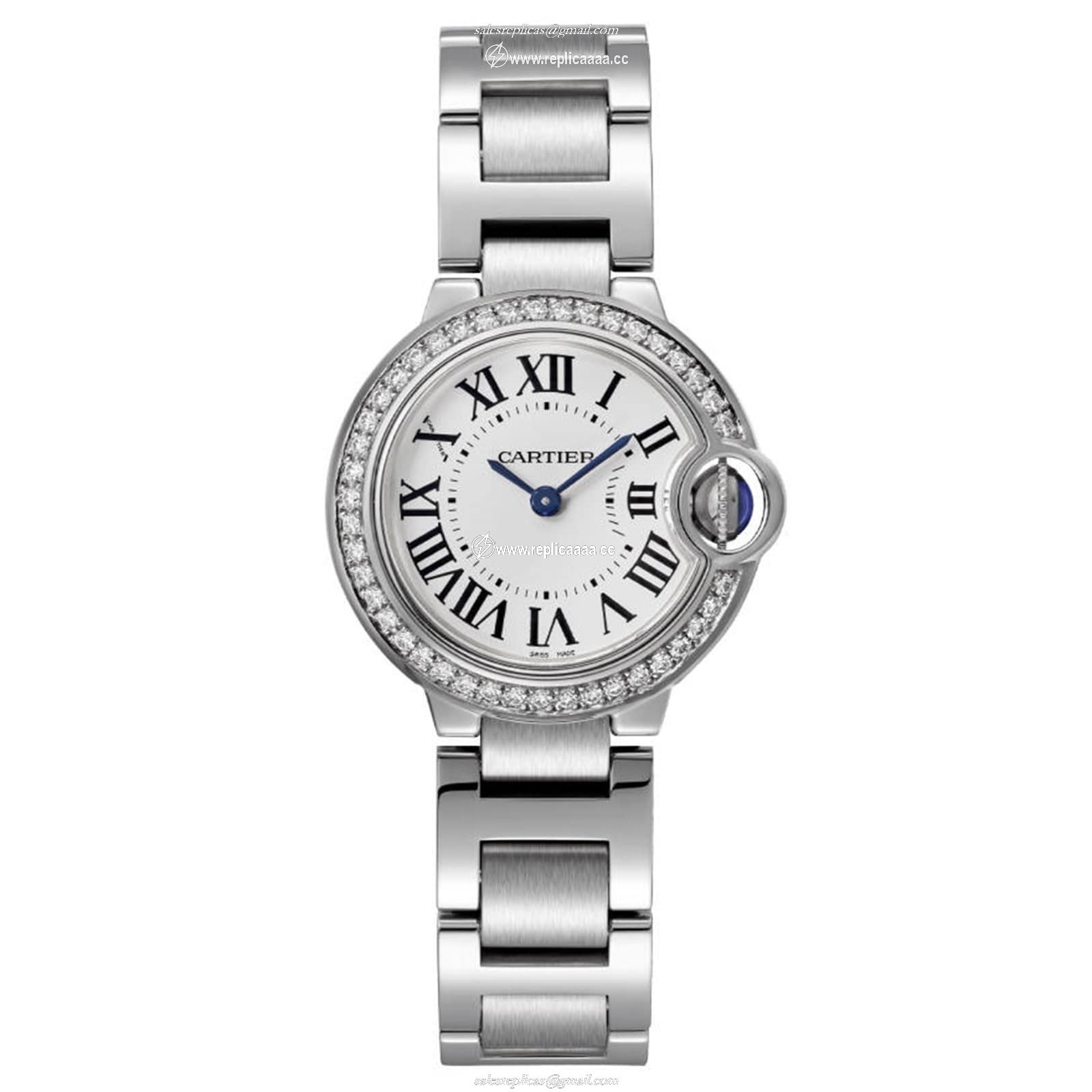 Cartier Ballon Bleu De Cartier details 28mm Quartz Movement W4BB0030