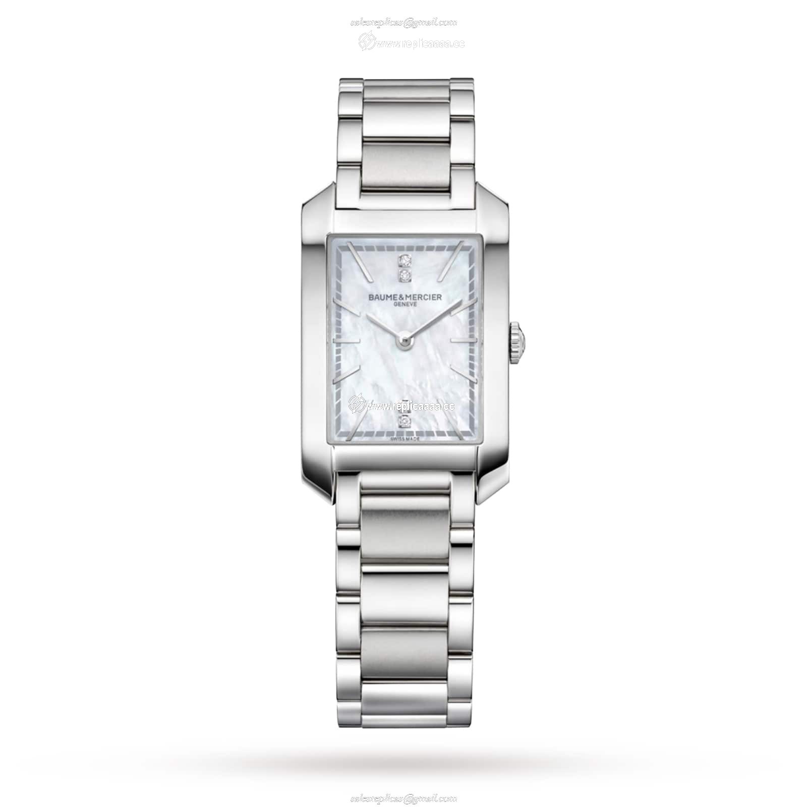 Baume & Mercier Hampton 35mm Ladies details Stainless Steel BM0A10474 1 Baume & Mercier Hampton 35mm Ladies details Stainless Steel BM0A10474
