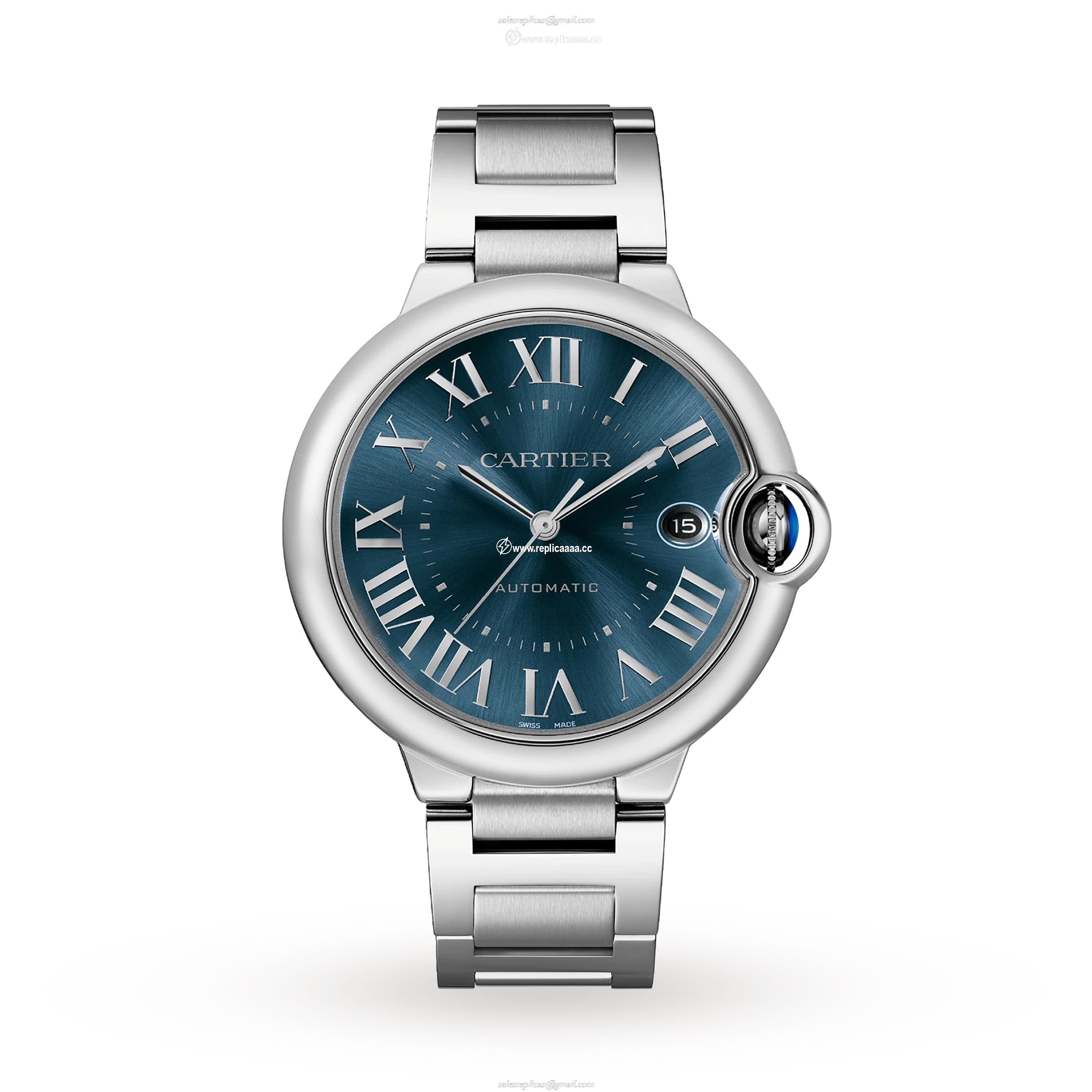 Cartier Ballon Bleu De Cartier details 40mm Automatic Movement Steel WSBB0061