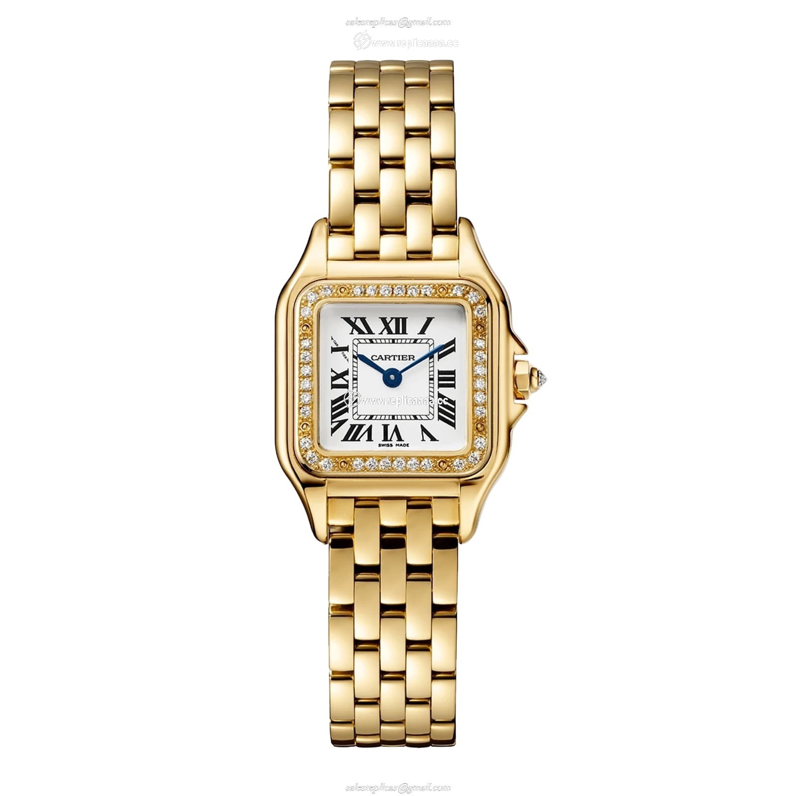 Cartier Panthere De Cartier details Small Model Quartz Movement Yellow Gold Diamonds WJPN0048