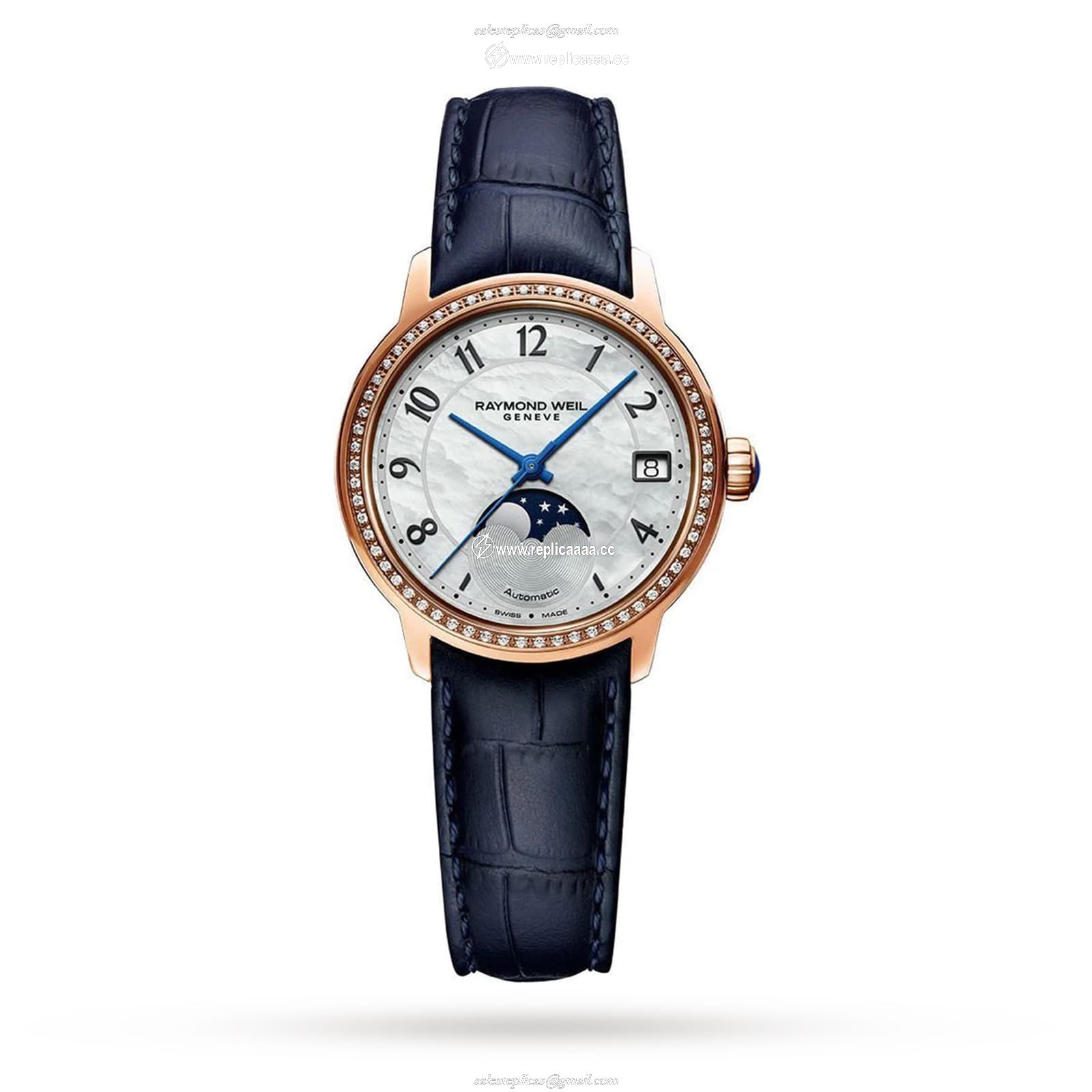 Raymond Weil Maestro 34mm Ladies details Mother Of Pearl 2139-P5S-05909 1 Raymond Weil Maestro 34mm Ladies details Mother Of Pearl 2139-P5S-05909