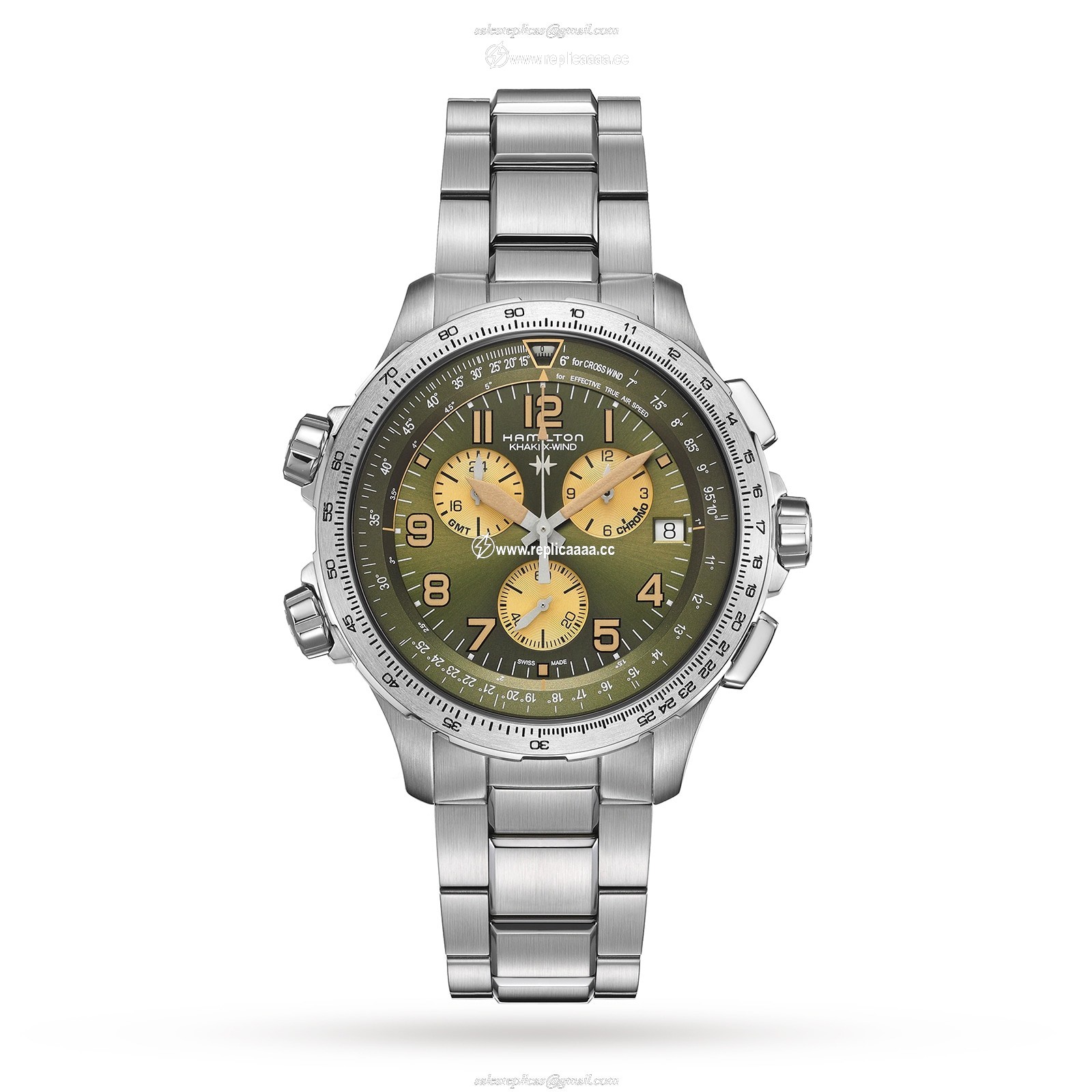 Hamilton Khaki Aviation X-Wind GMT Chrono Quartz 46mm Mens details H77932160 1 Hamilton Khaki Aviation X-Wind GMT Chrono Quartz 46mm Mens details H77932160