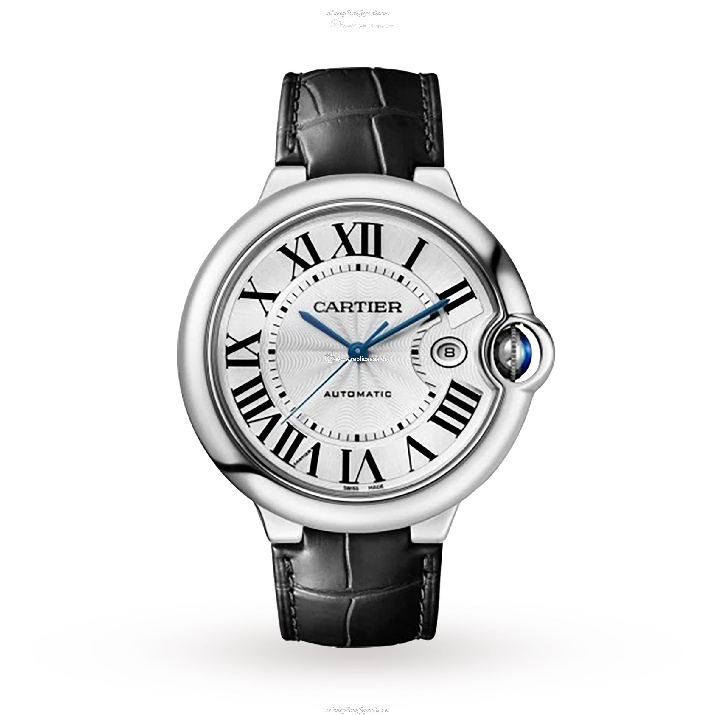 Cartier Ballon Bleu De Cartier details 42mm Steel Leather WSBB0026 1 Cartier Ballon Bleu De Cartier details 42mm Steel Leather WSBB0026